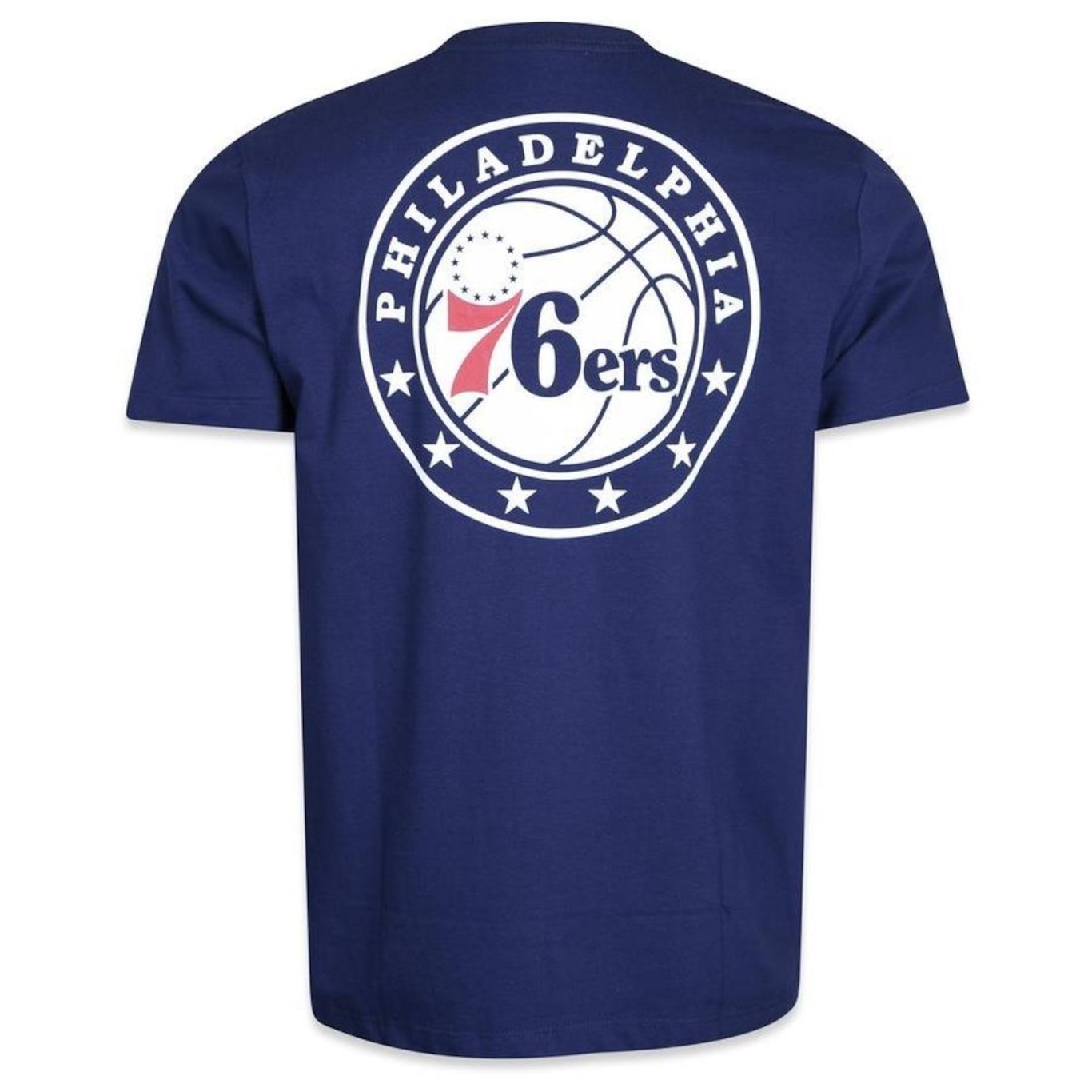 Camiseta New Era Regular Philadelphia 76Ers Core Nba - Masculina - Foto 2