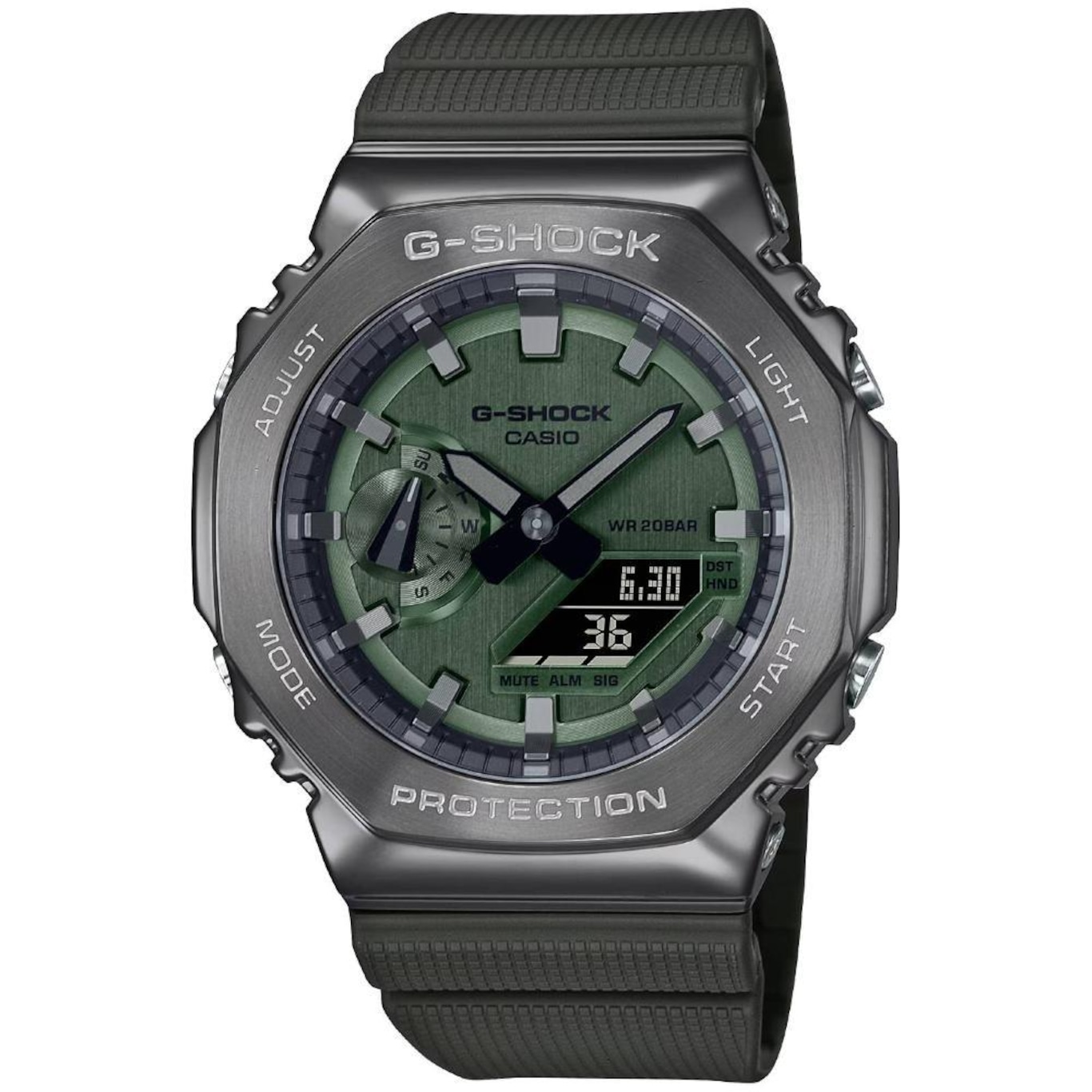 Relógio Casio G-Shock Gm-2100B-3Adr Metal Covered - Masculino - Foto 1