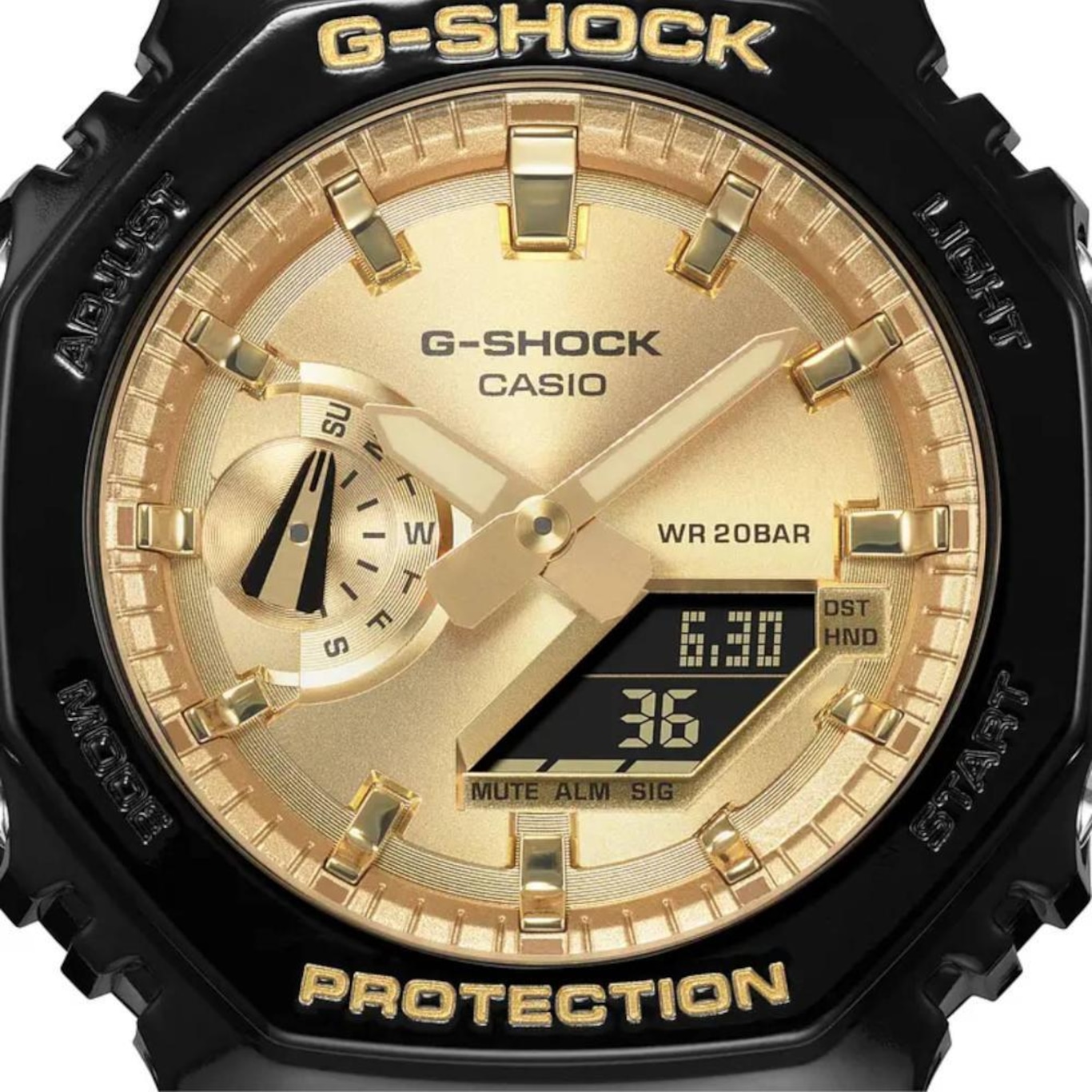 Relógio G-Shock Ga-2100Gb-1Adr Carbon Core Guard - Masculino - Foto 4