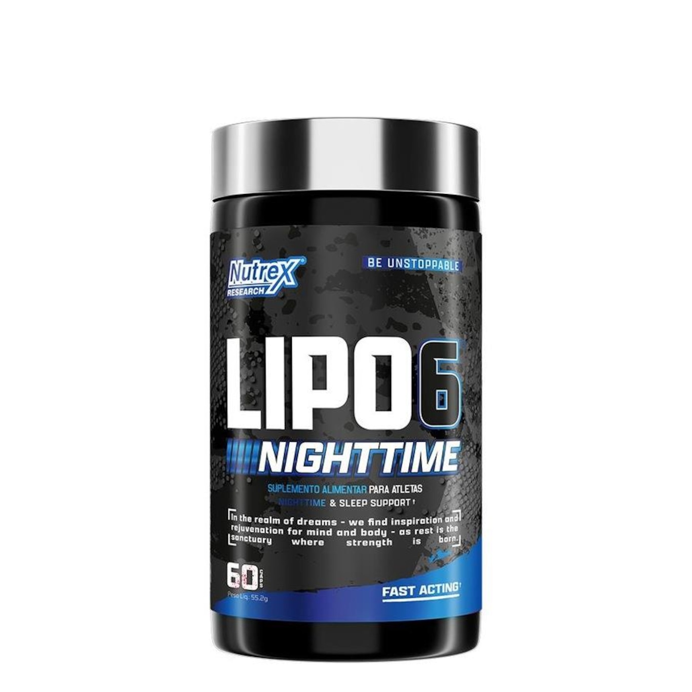 Termogênico Lipo-6 Night Time 60 Cápsulas Nutrex Research - Foto 1