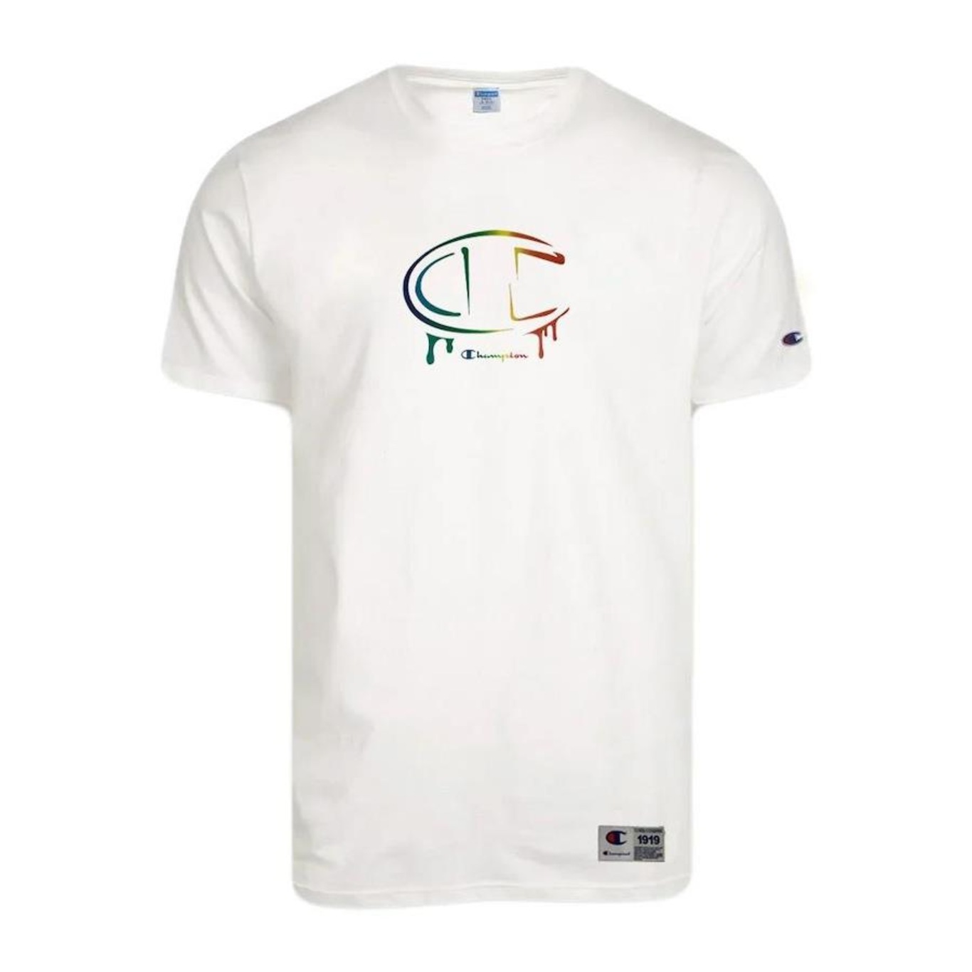 Camiseta Champion Malhão Rainbow Colors - Masculina - Foto 1