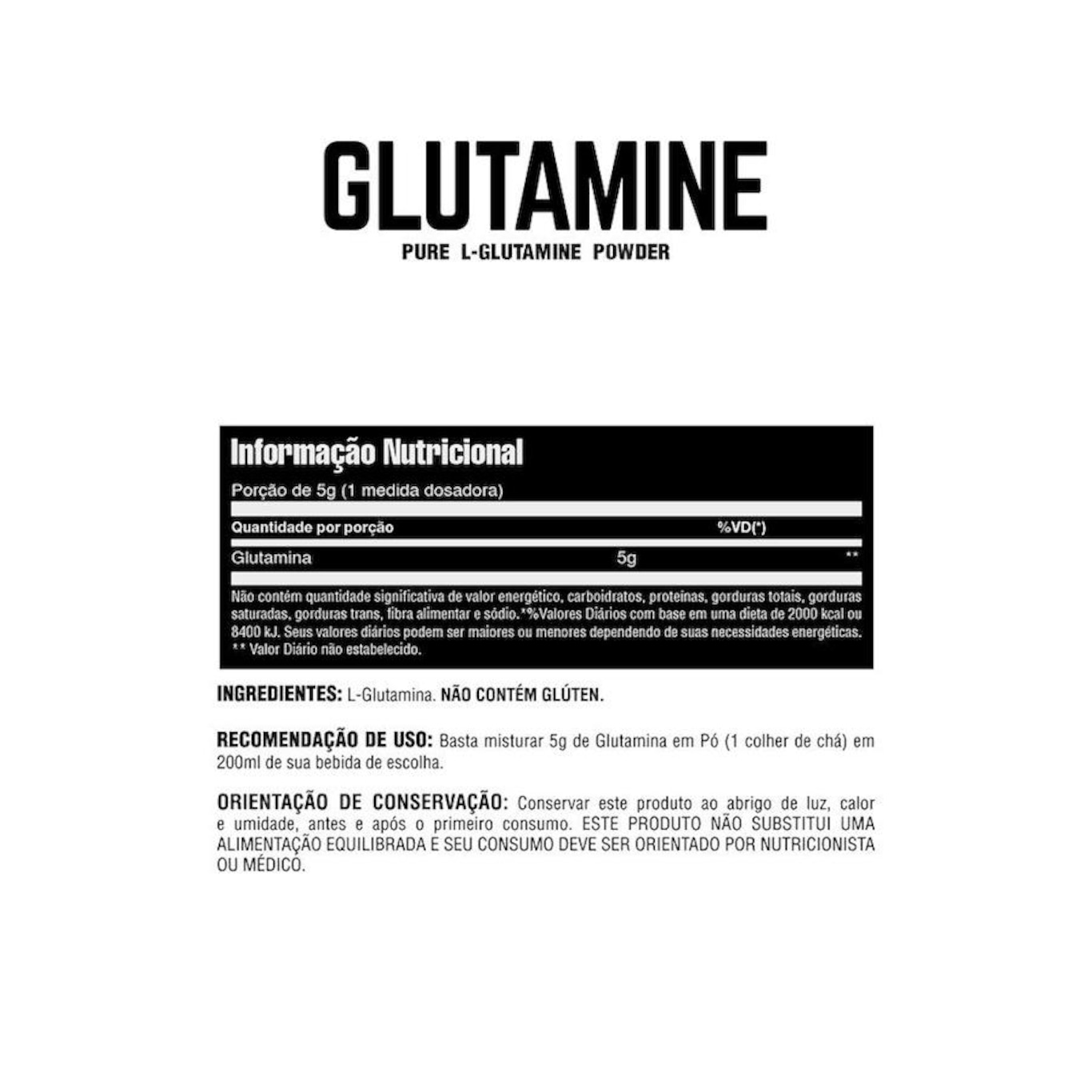 Glutamina Universal 300G - Universal Nutrition - Foto 2