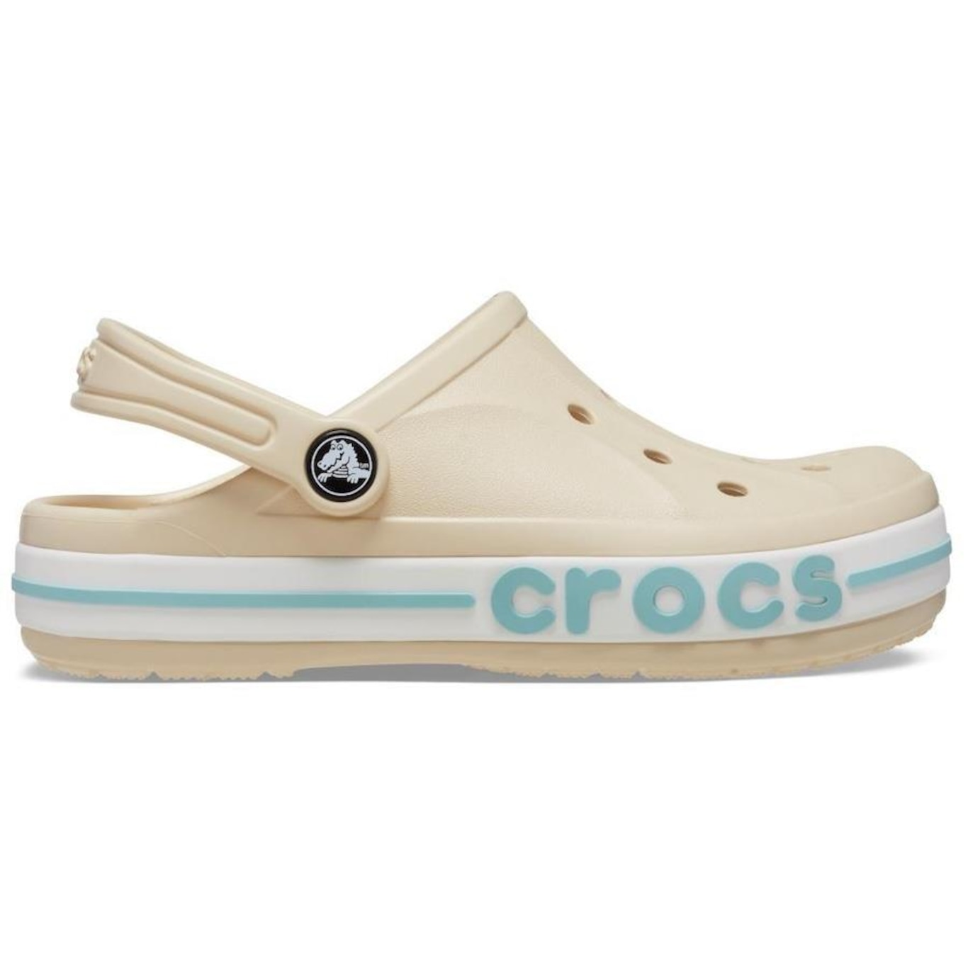 Sandália Crocs Bayaband Clog K Winter - Infantil - Foto 1