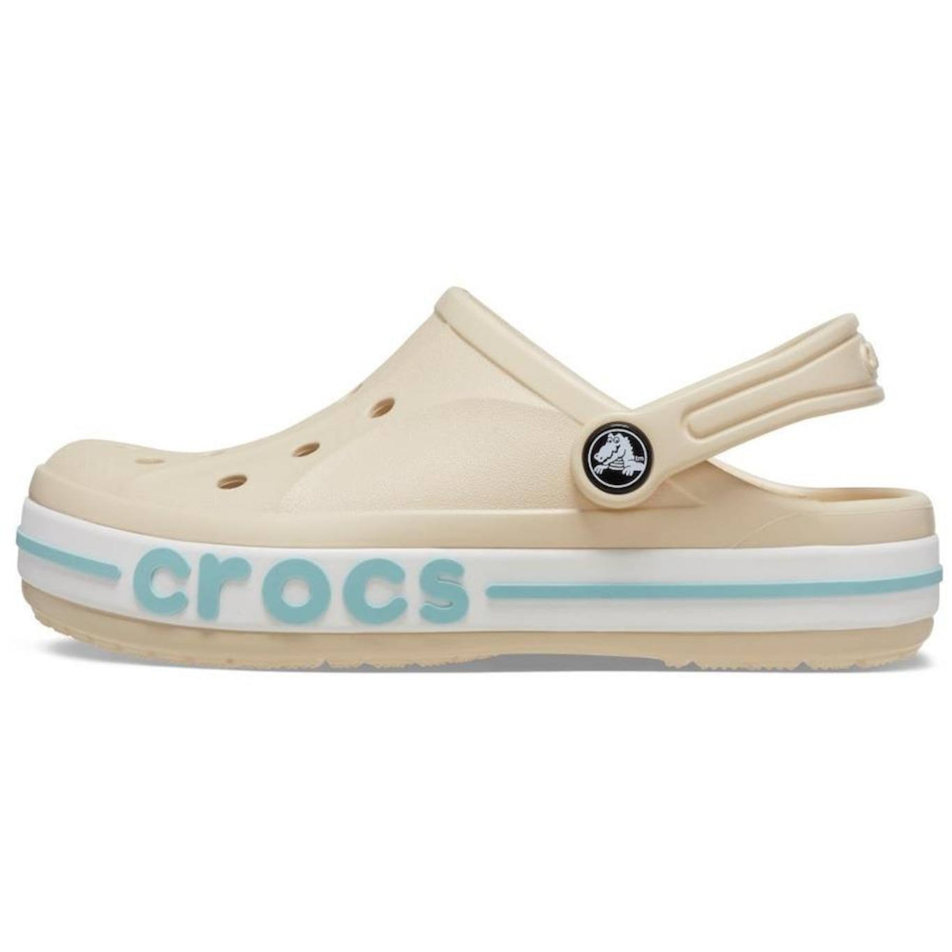 Sandália Crocs Bayaband Clog K Winter - Infantil - Foto 3