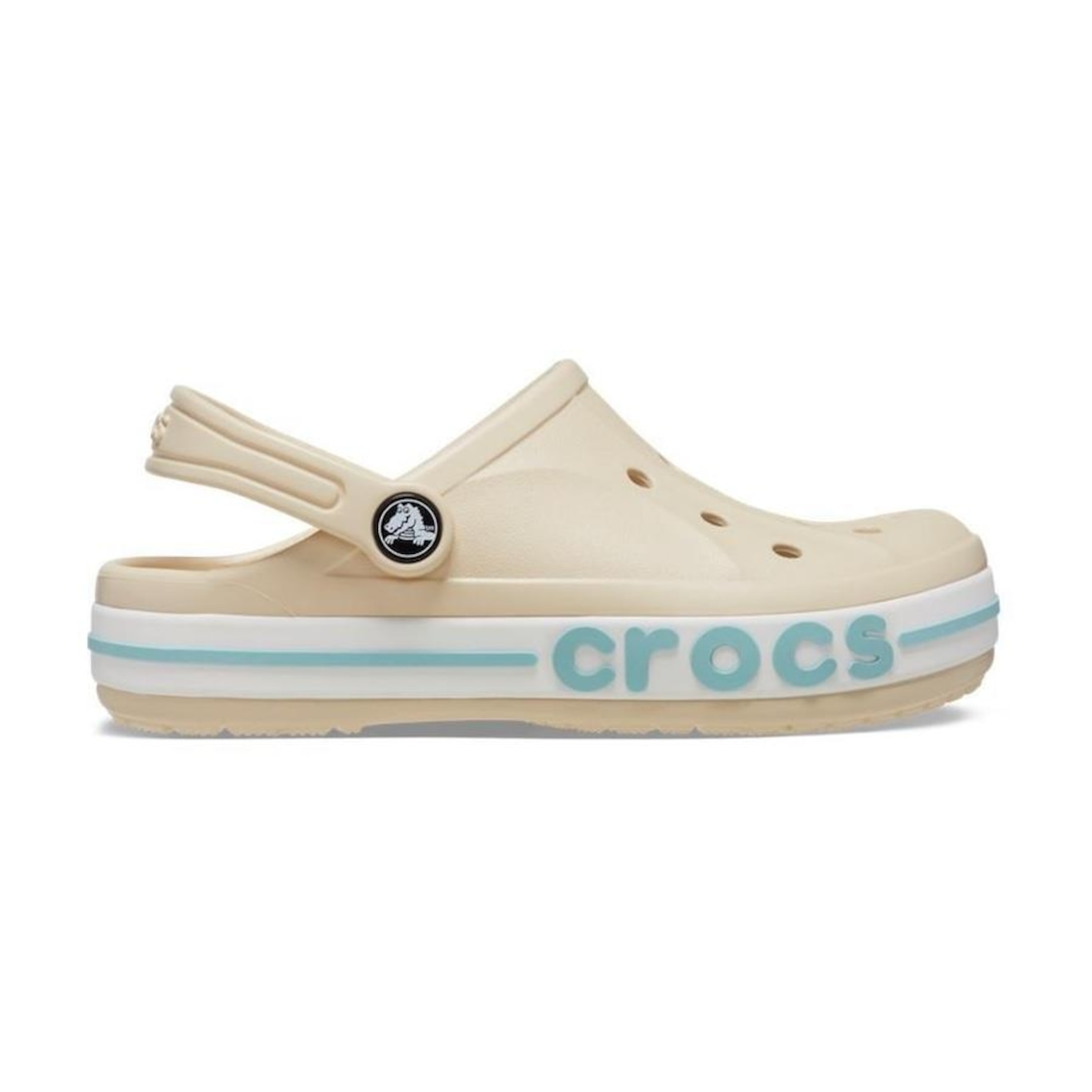 Sandália Crocs Bayaband Clog K Winter - Infantil - Foto 1