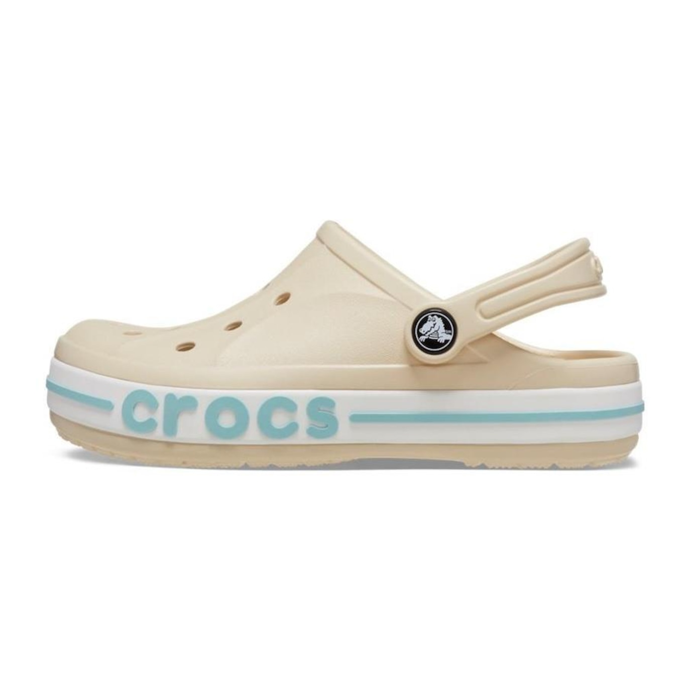 Sandália Crocs Bayaband Clog K Winter - Infantil - Foto 3