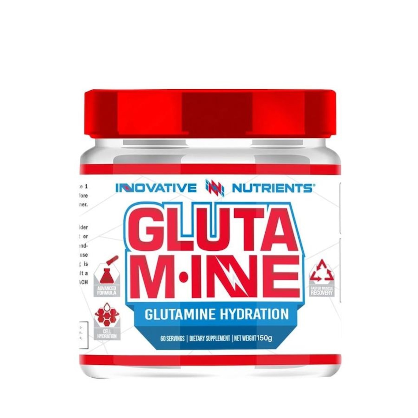 Glutamina 100% Pure 150G - Innovative Nutrients - Foto 1