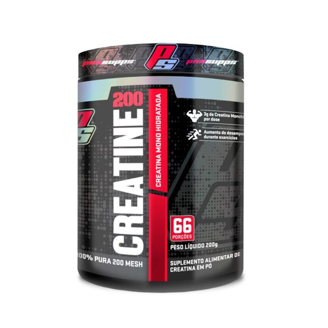 Creatina Monohidratada 100% Pure 200G - 66 Doses - Prosupps - Foto 1