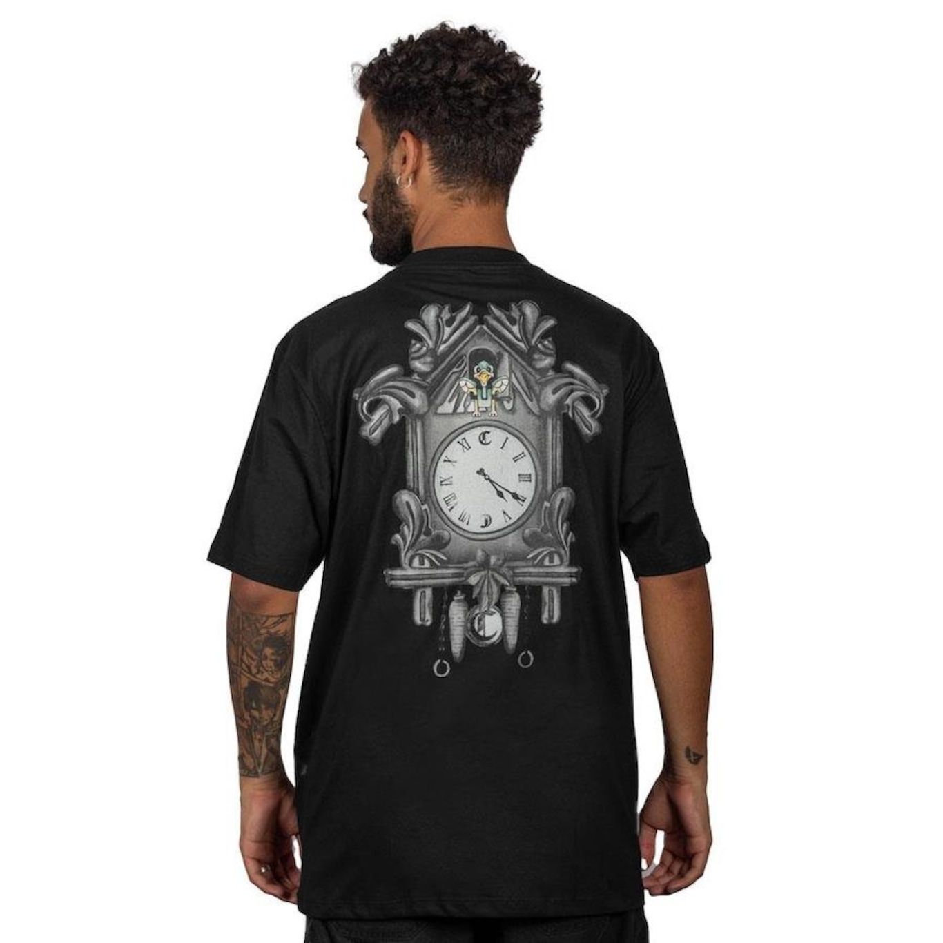 Camiseta Plano C Cuckoo Clock - Masculina - Foto 3