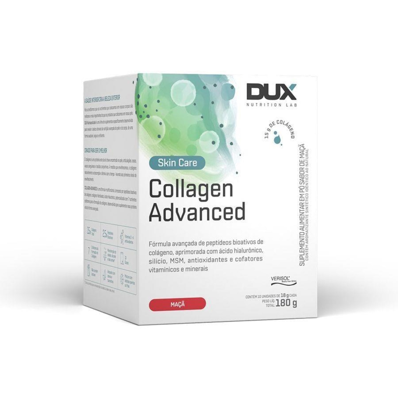 Collagen Advanced - 10 Sachês - Dux Nutrition - Foto 1