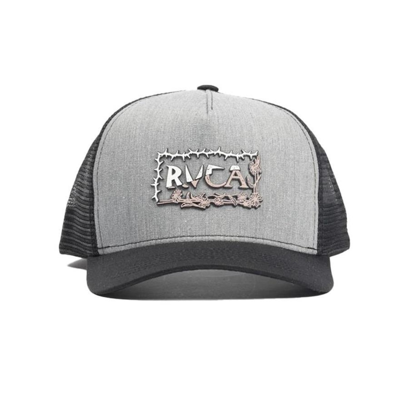 Boné Aba Curva Rvca Sharp Slipt Trucker - Snapback - Adulto - Foto 3