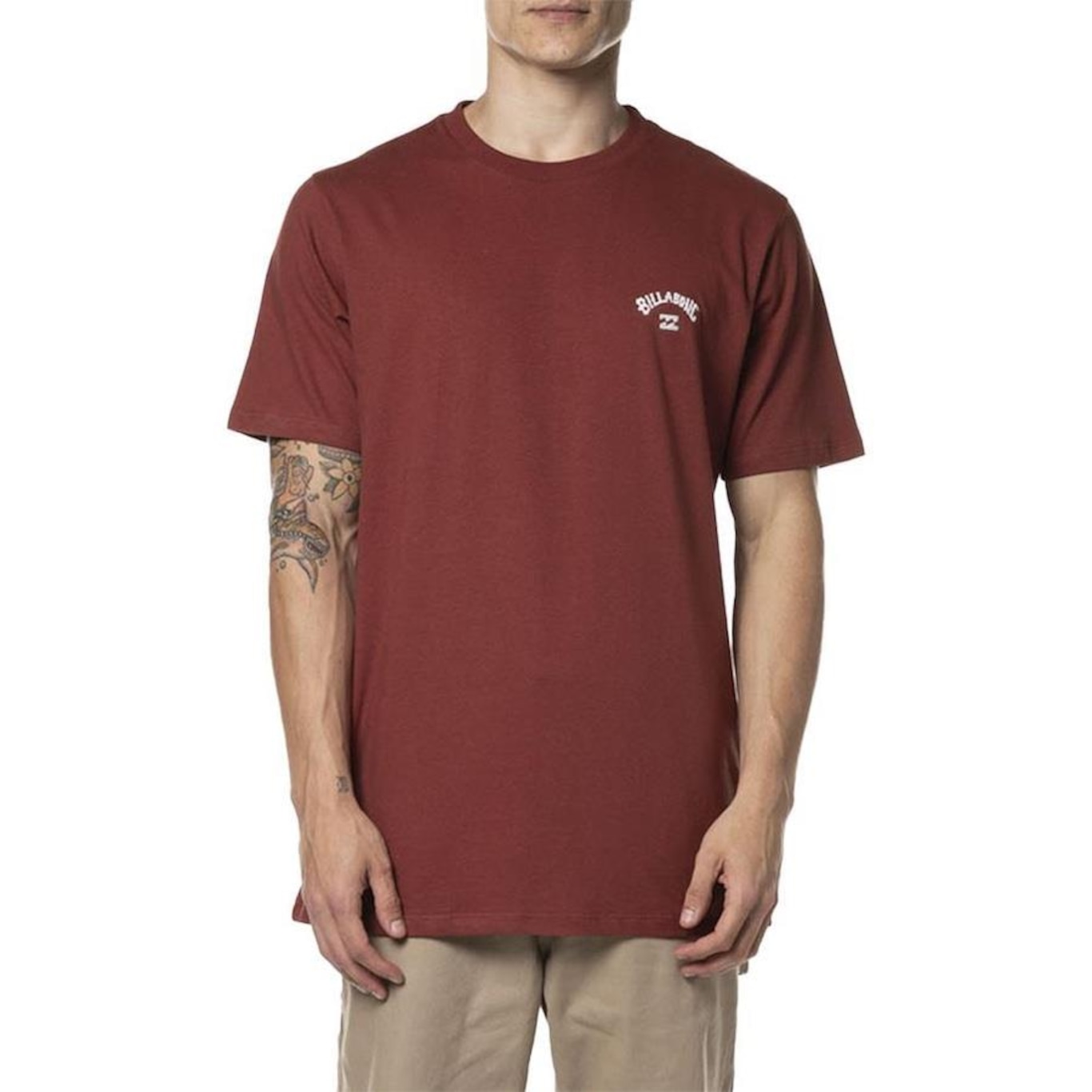 Camiseta Billabong Small Arch Emb. - Masculina - Foto 1