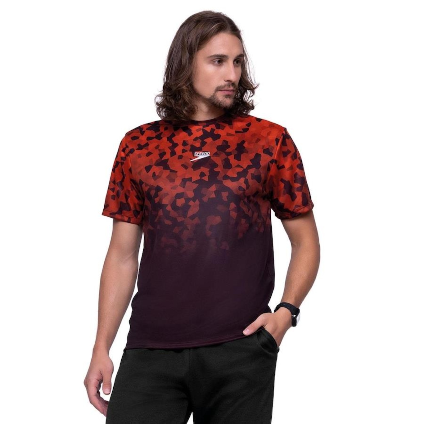 Camiseta Essential Plus Leaf Speedo - Masculina - Foto 2