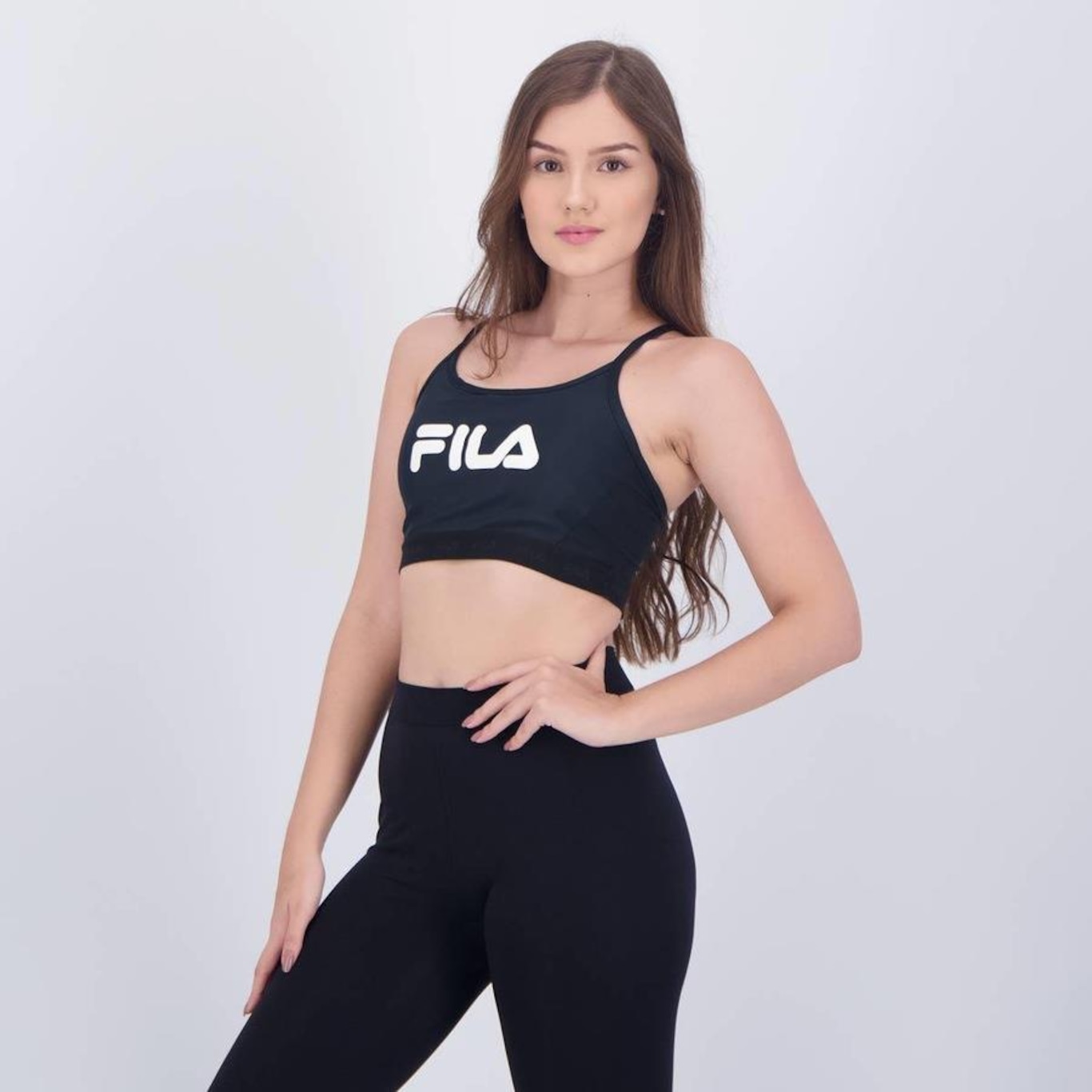 Top Fila Train Elastic Iiii - Feminino - Foto 3