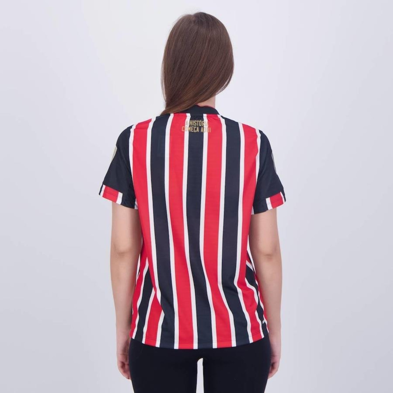 Camisa do São Paulo II 2024 Patch Libertadores New Balance - Feminina - Foto 4