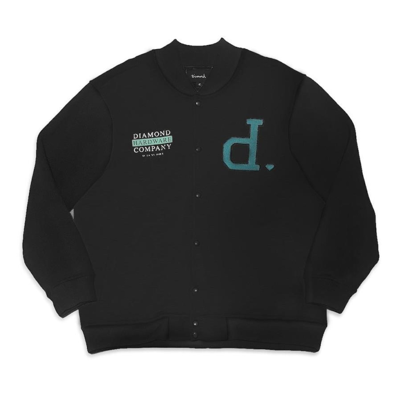 Jaqueta Diamond Un Polo Hardware Varsity Masculino - Foto 1