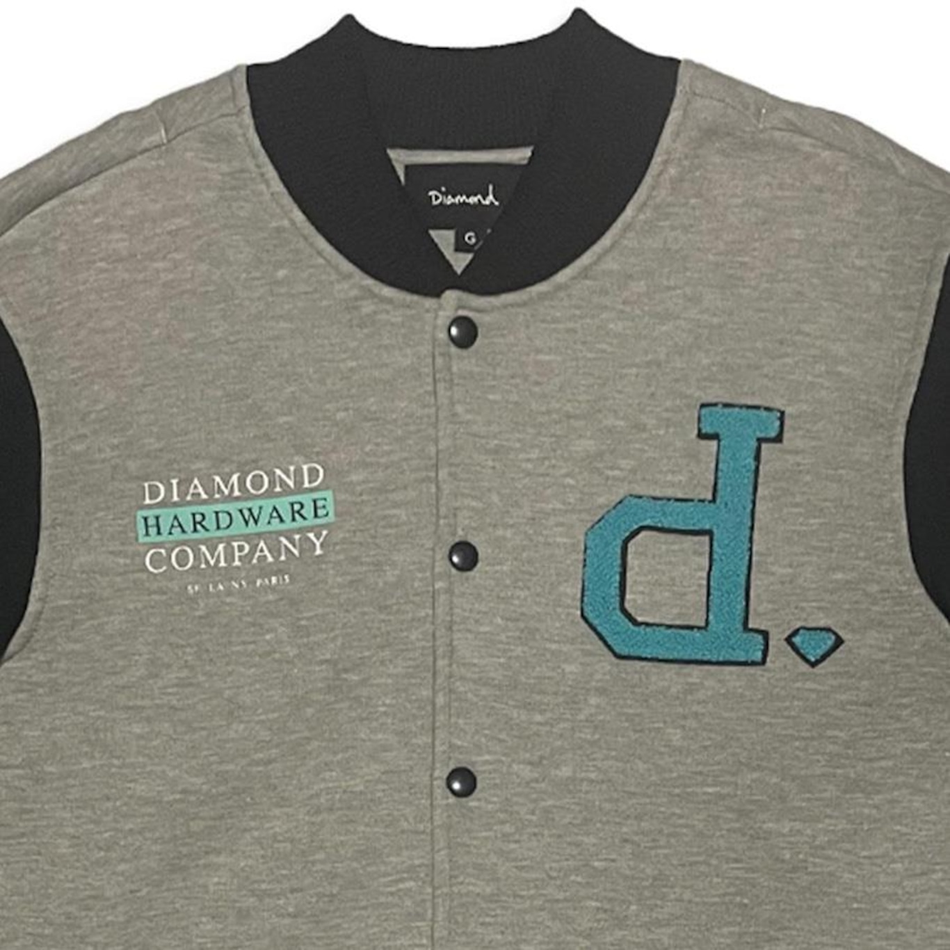 Jaqueta Diamond Un Polo Hardware Varsity Masculino - Foto 2