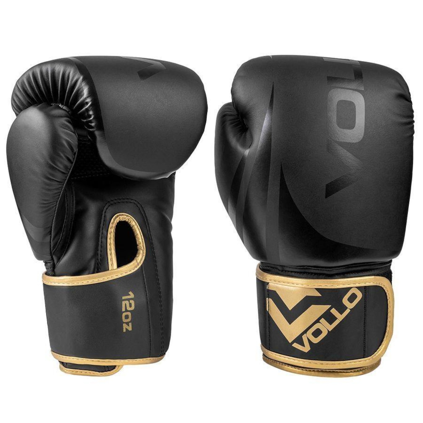 Kit De Boxe E Muay Thai Training Luva 12Oz, Protetor Bucal E Bandagem 3M Vollo - Foto 2