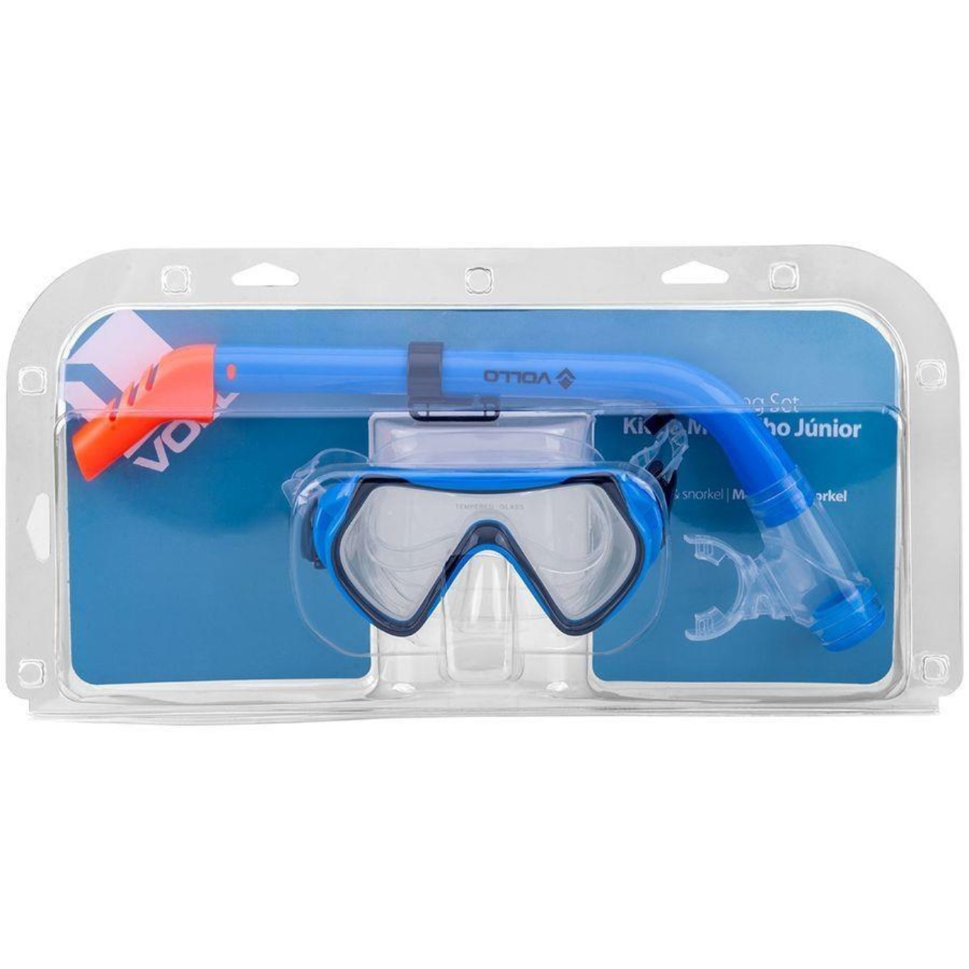 Kit De Mergulho Infantil Máscara E Snorkel Vollo - Foto 6