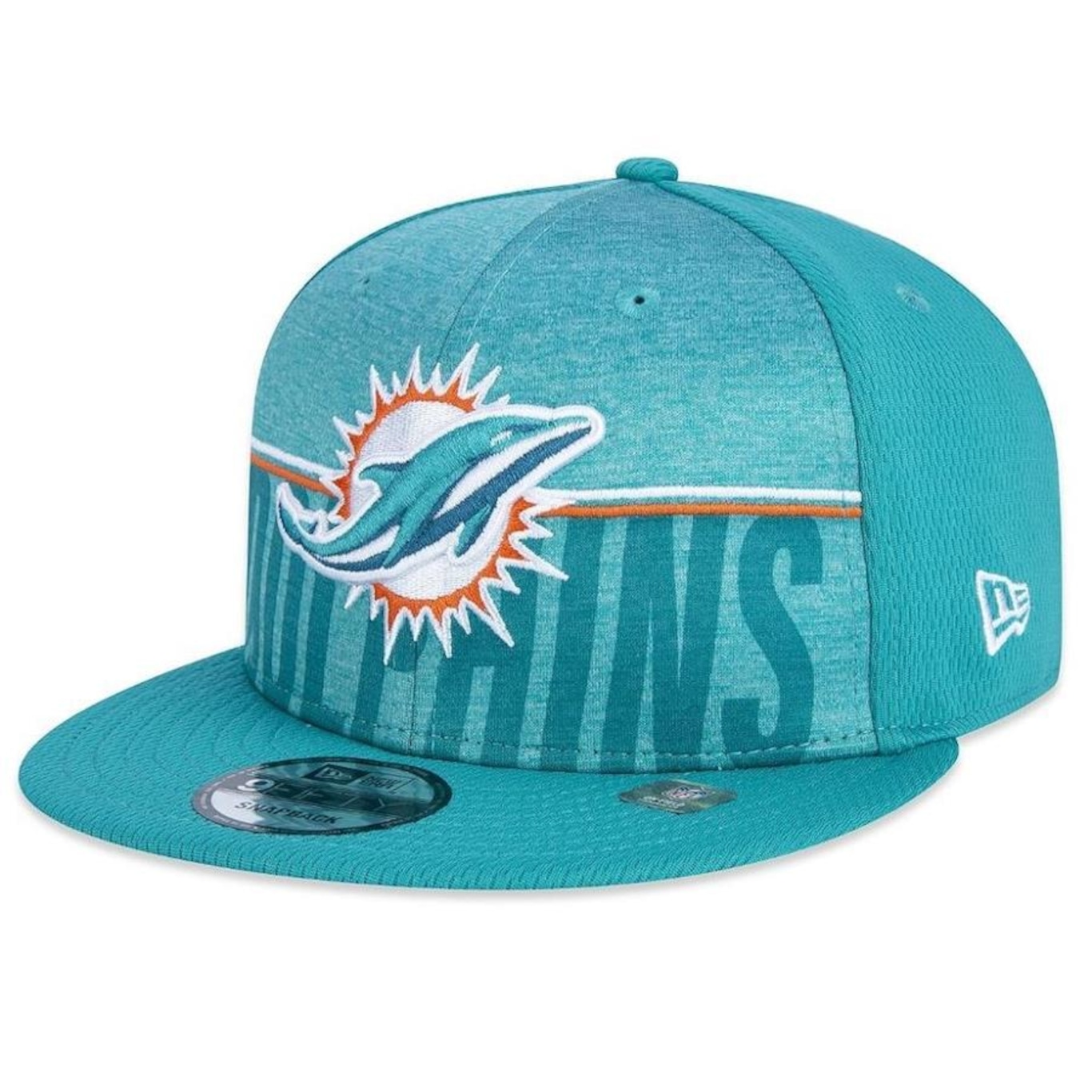 Boné Aba Reta New Era 950 Miami Dolphins Nfl Training 23 - Fechado - Adulto - Foto 1