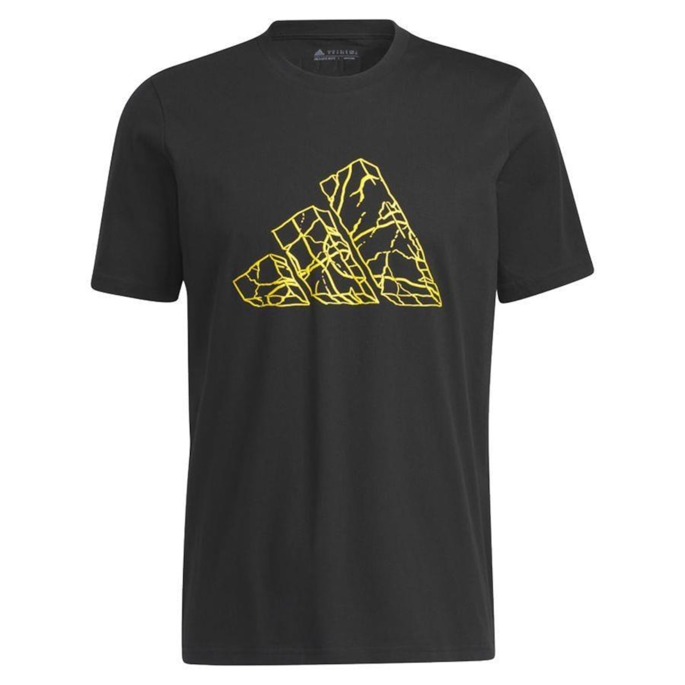 Camiseta Pass Rock Basketball - adidas - Masculina - Foto 1