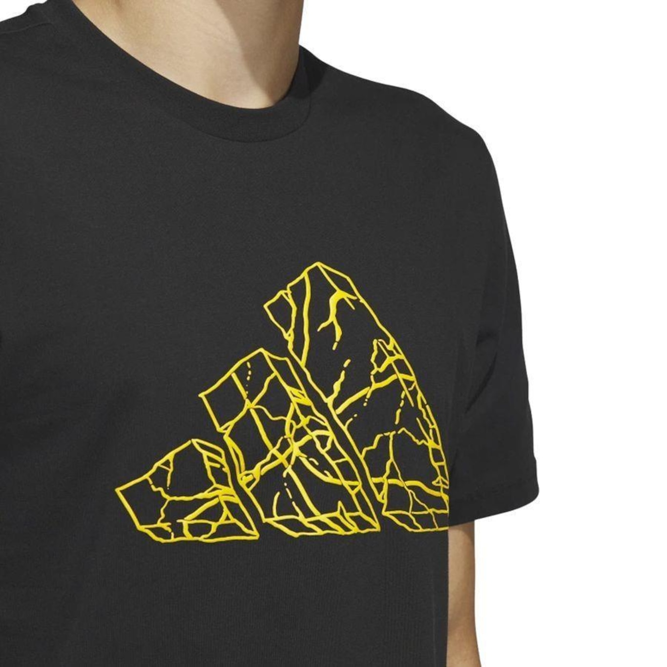 Camiseta Pass Rock Basketball - adidas - Masculina - Foto 3