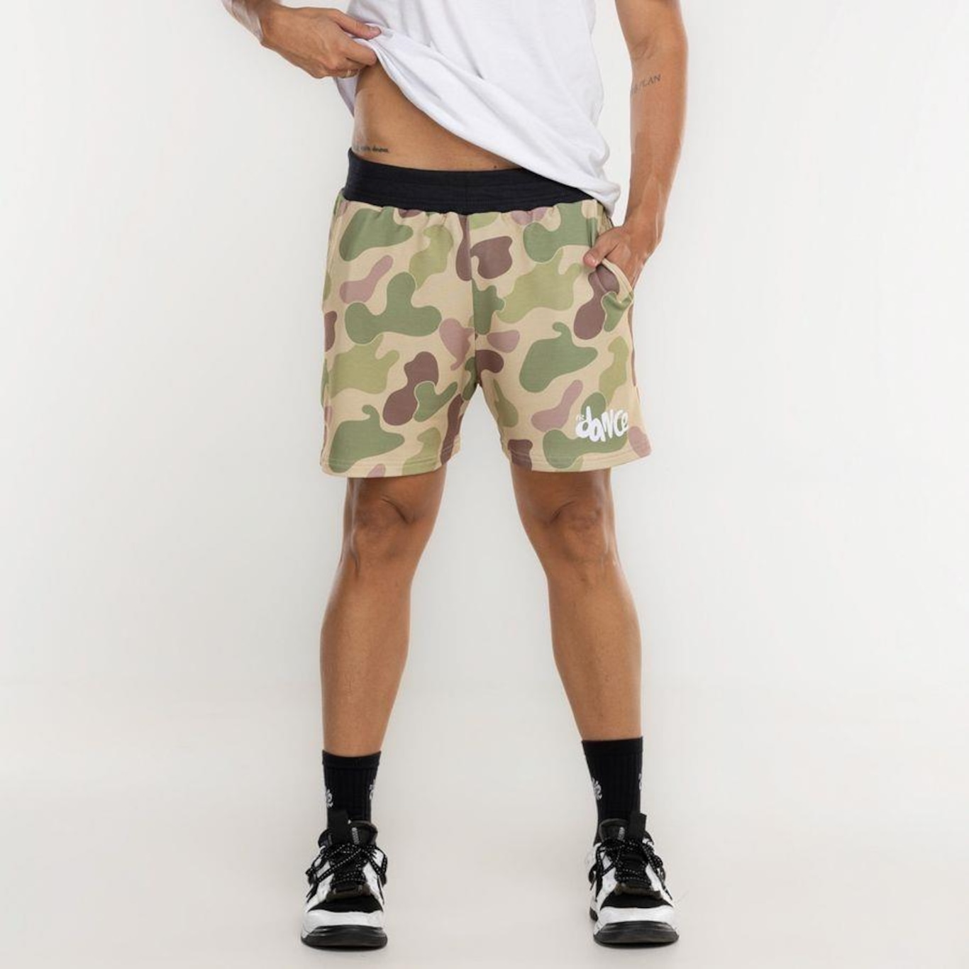 Bermuda FitDance Camuflada - Masculina - Foto 2