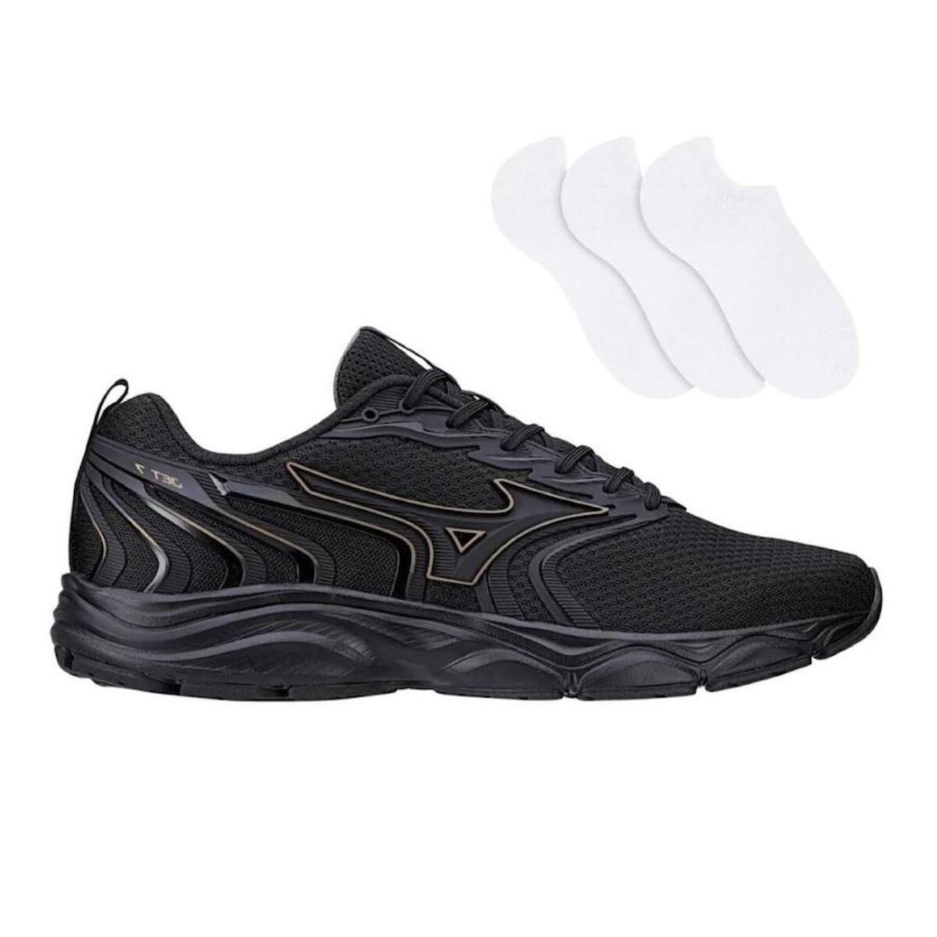 Tênis Mizuno Jet 7 + 3 Pares de Meias - Masculino - Foto 1