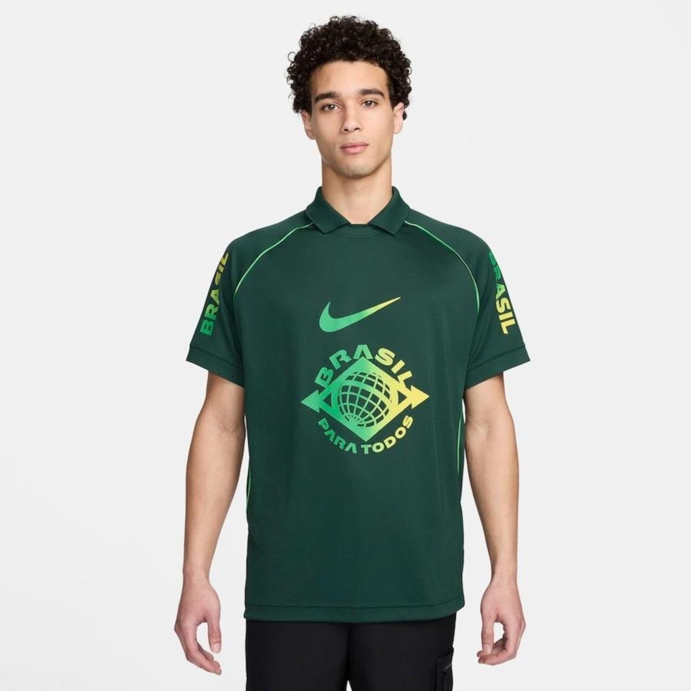 Camiseta Nike Dri-Fit F.C. Brasil - Masculina - Foto 1