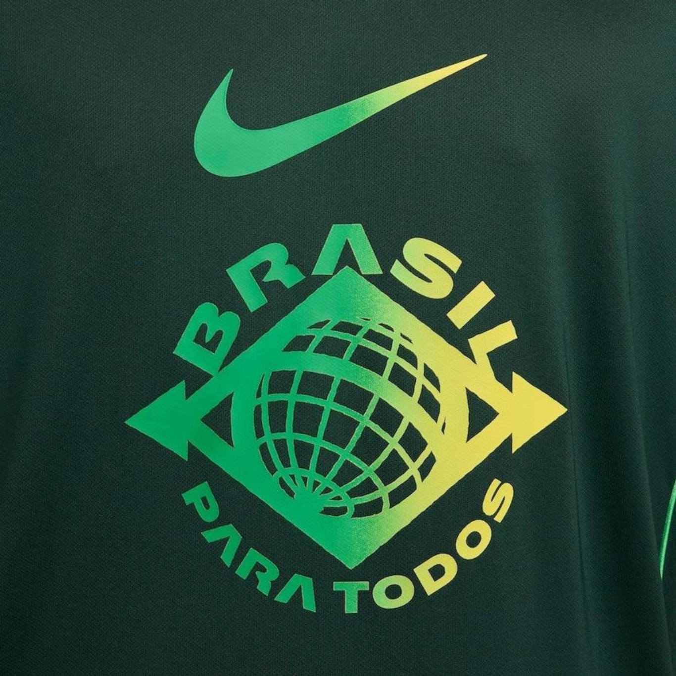 Camiseta Nike Dri-Fit F.C. Brasil - Masculina - Foto 4