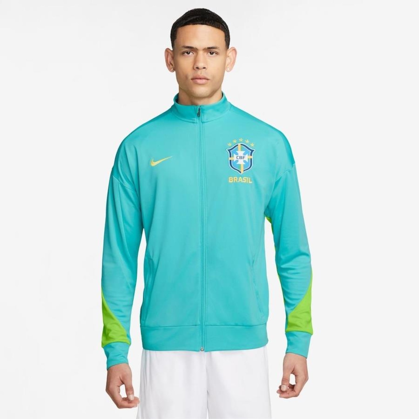 Jaqueta sem Capuz Nike Brasil Treino Dri-Fit Academy Pro - Masculina - Foto 3