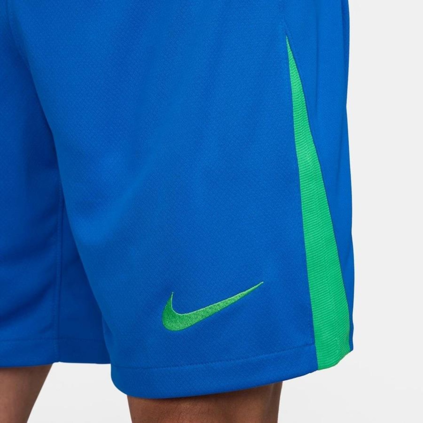 Short Nike Brasil I 2024/25 Torcedor Pro - Masculino - Foto 5