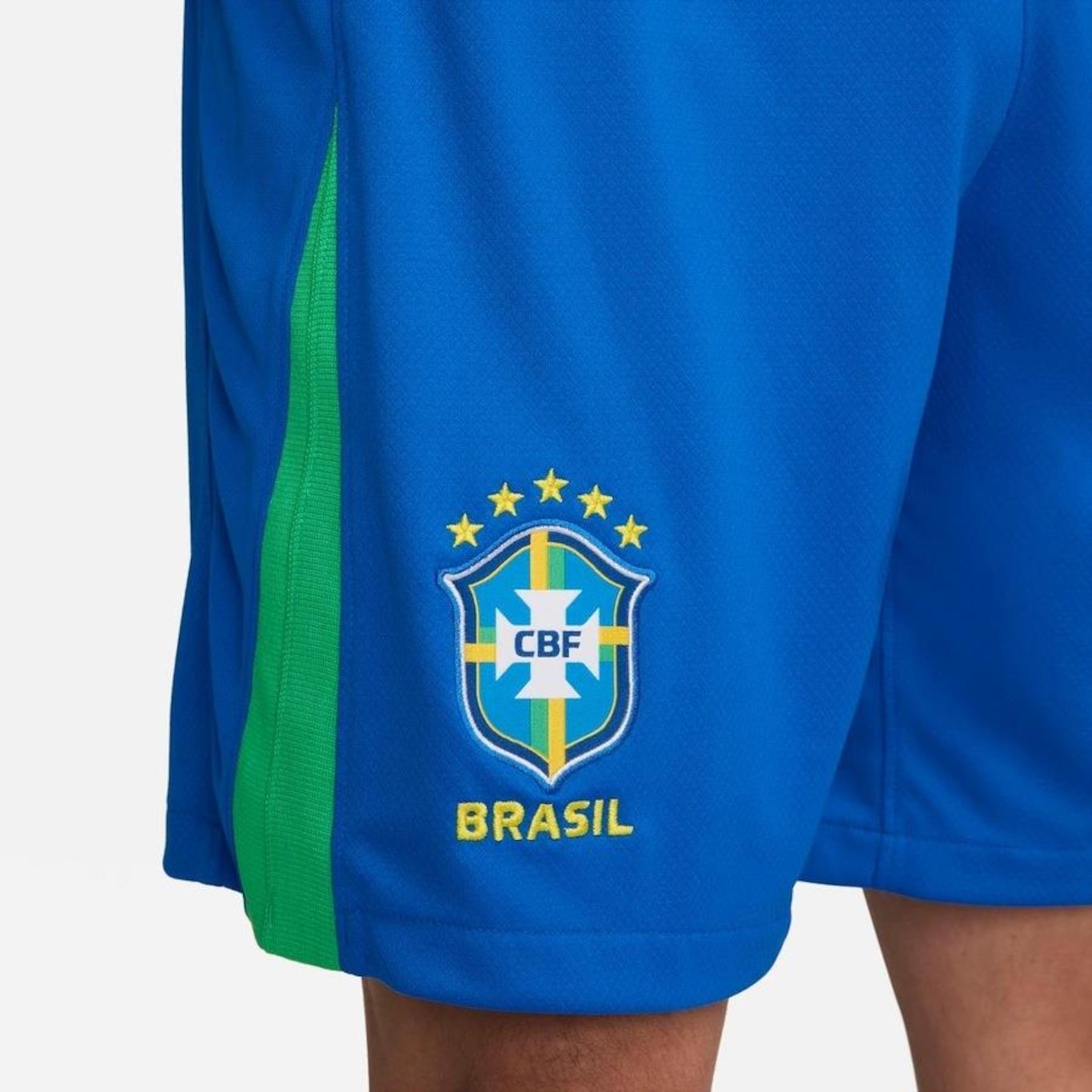 Short Nike Brasil I 2024/25 Torcedor Pro - Masculino - Foto 6