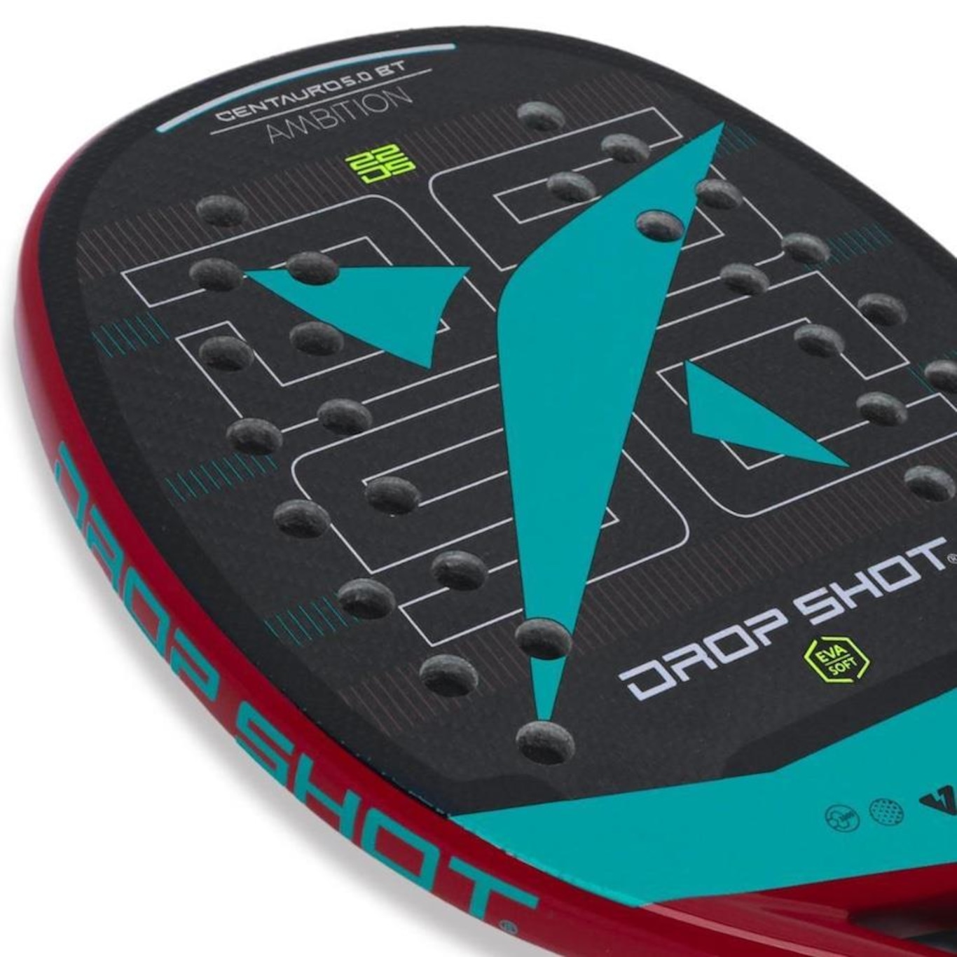 Raquete De Beach Tennis Drop Shot Centauro 5.0 2024 - Foto 2