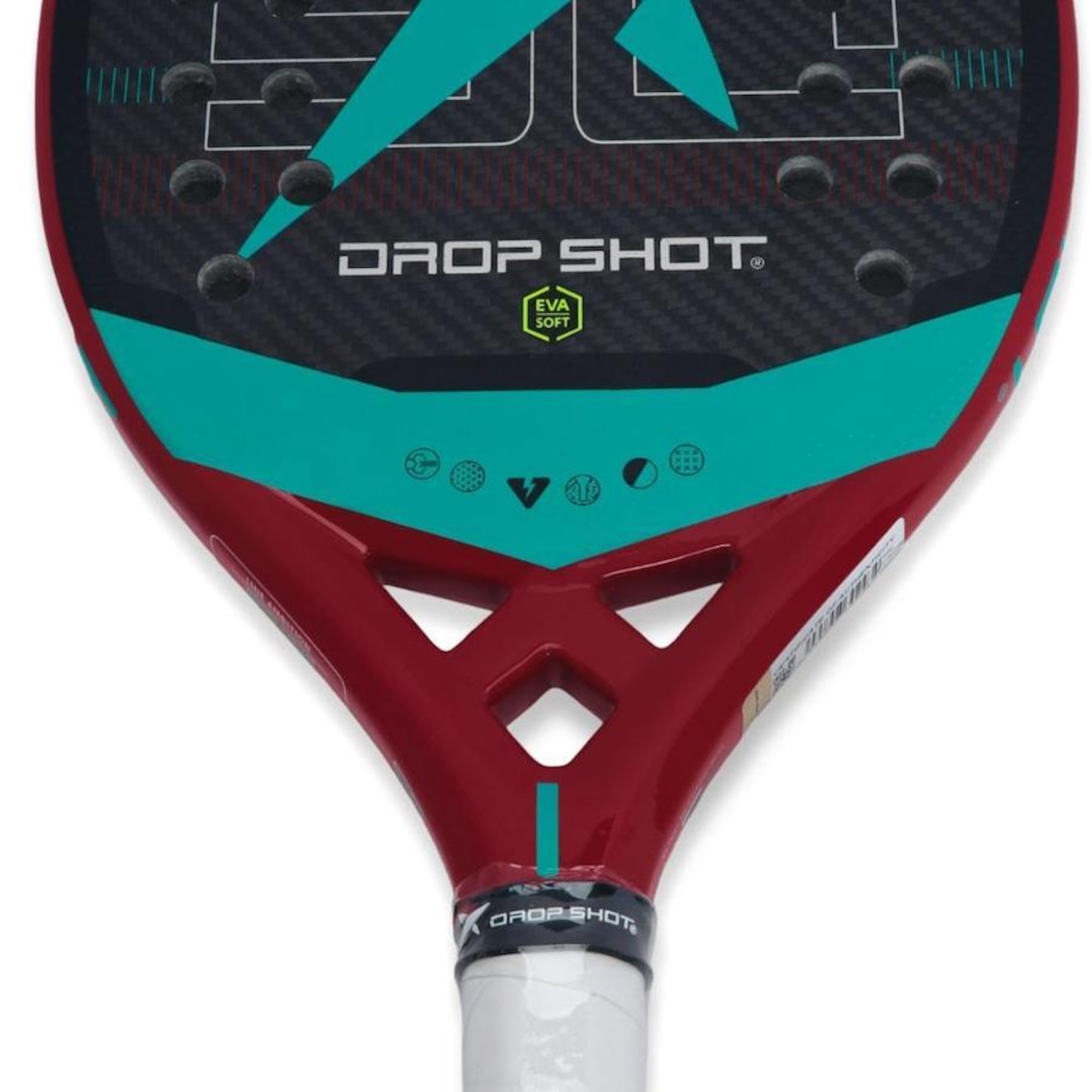 Raquete De Beach Tennis Drop Shot Centauro 5.0 2024 - Foto 6