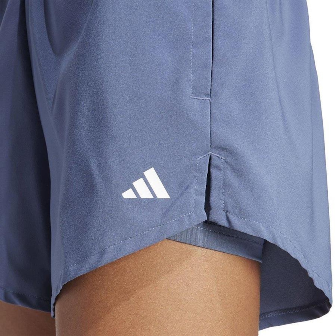 Short 2 Em 1 adidas Minimal - Feminino - Foto 4