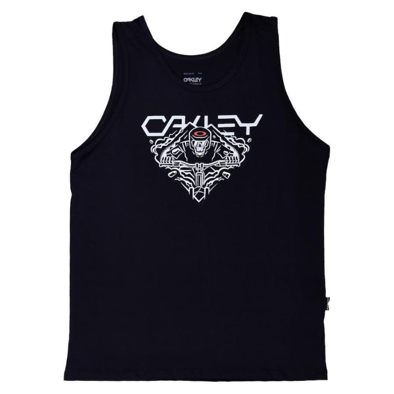 Camiseta Regata Oakley Ellipse Skull Tank - Masculina - Foto 1