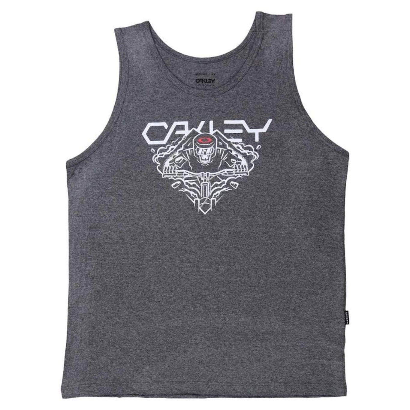 Camiseta Regata Oakley Ellipse Skull Tank - Masculina - Foto 1