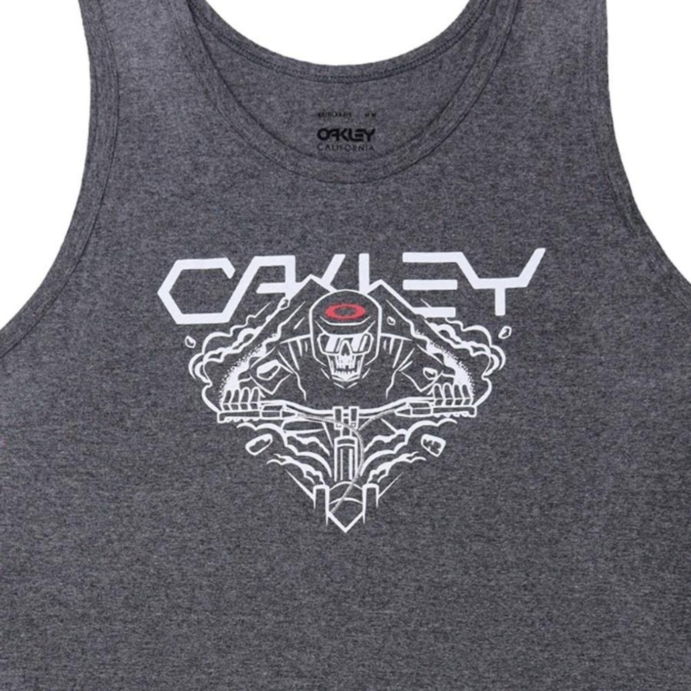 Camiseta Regata Oakley Ellipse Skull Tank - Masculina - Foto 2