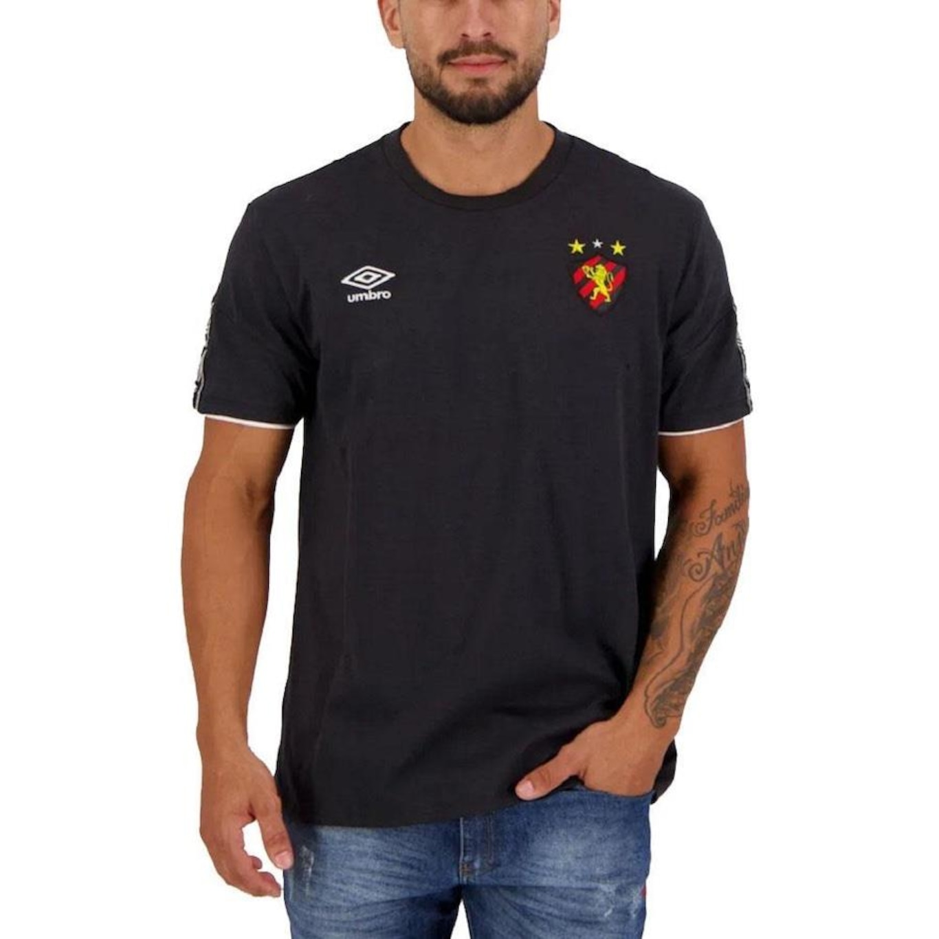 Camisa do Sport Recife Concentração 2020 Masculina - Foto 1