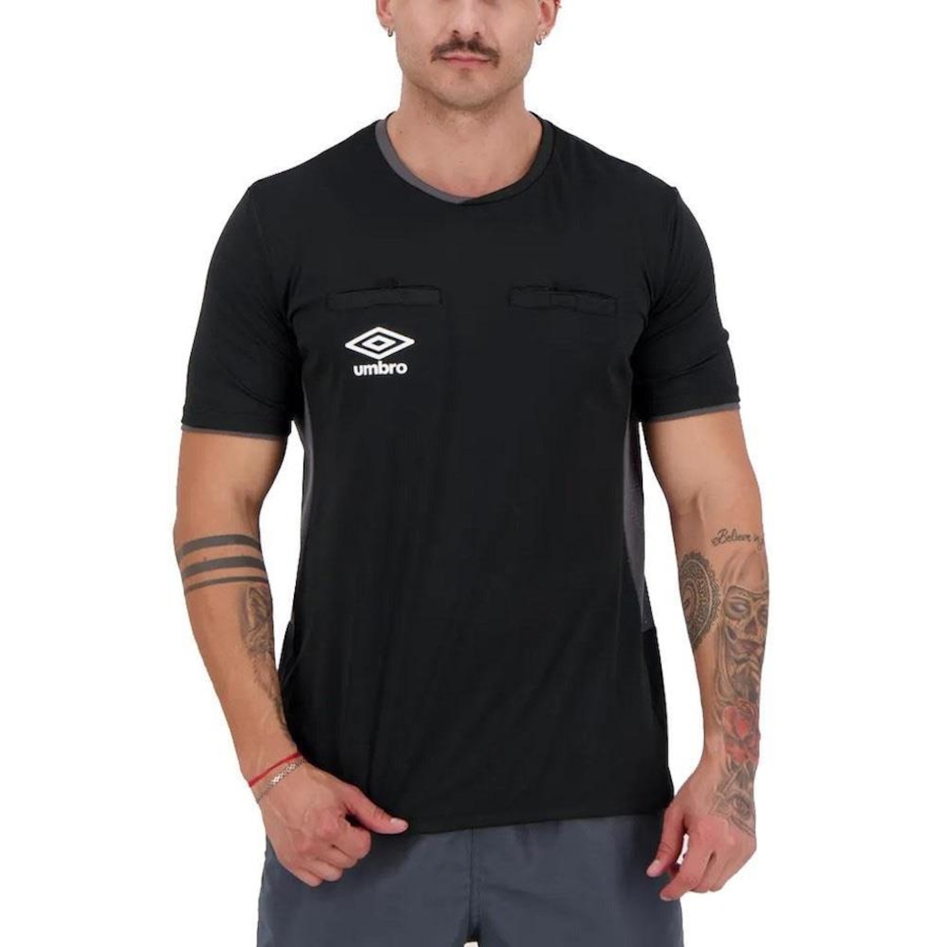 Camisa de Árbitro Umbro Twr Fit - Masculina - Foto 1