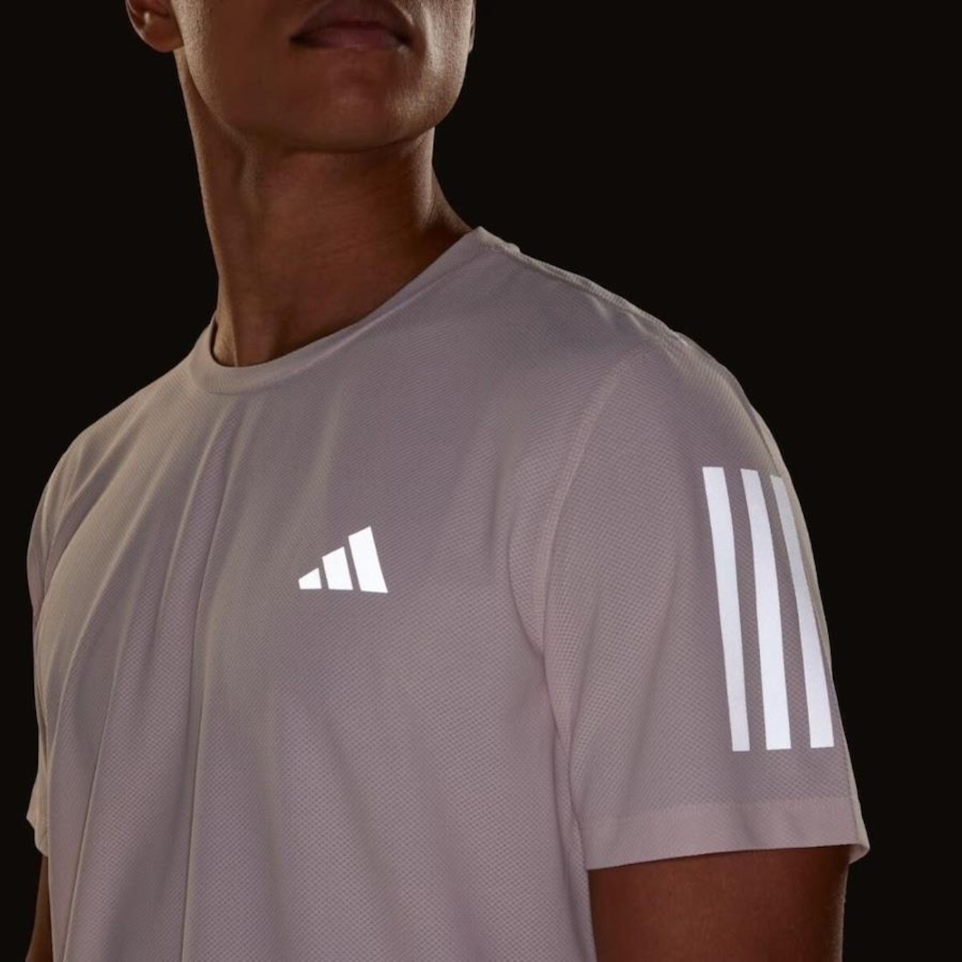 Camiseta adidas Own The Run Base - Masculina - Foto 5