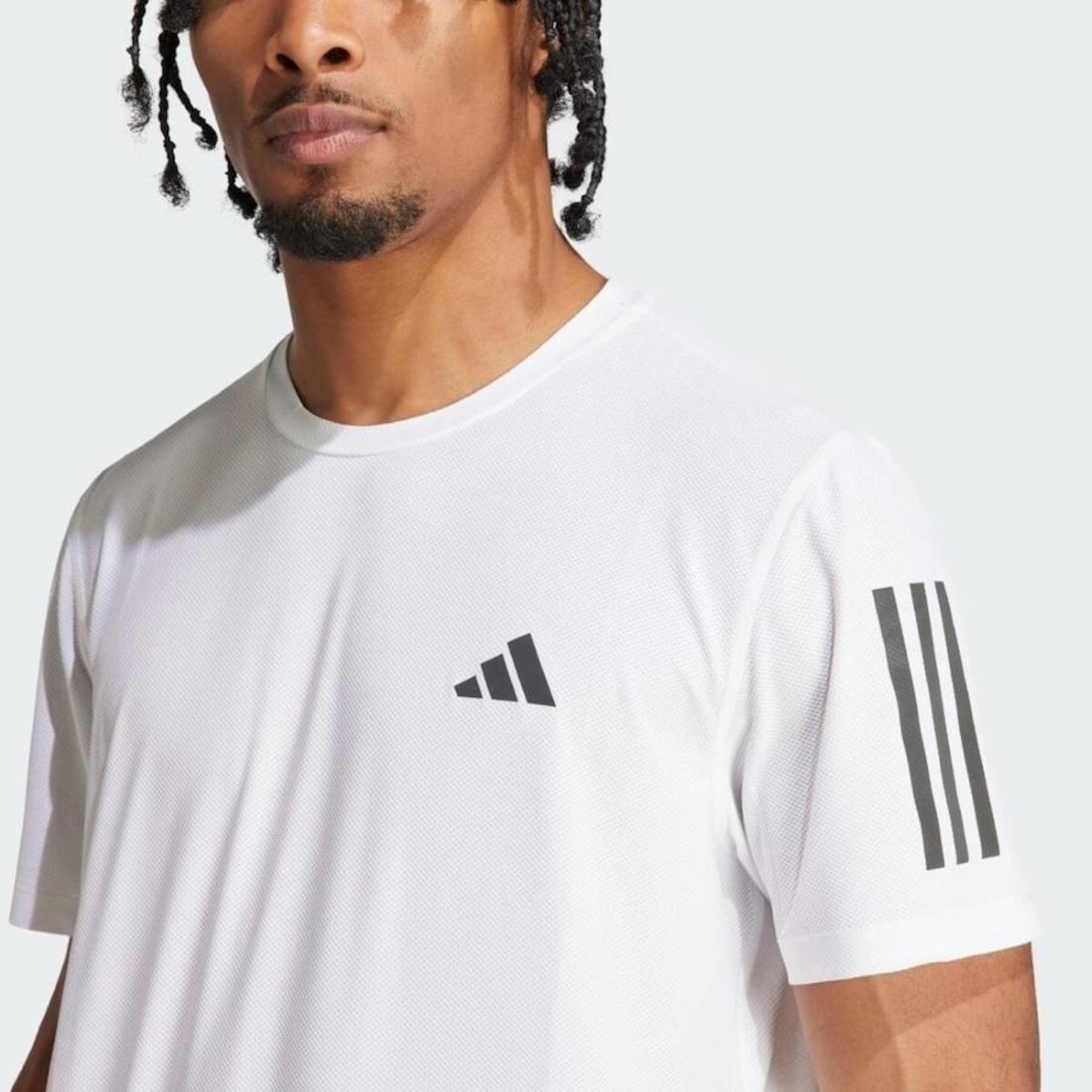 Camiseta adidas Own The Run Base - Masculina - Foto 4