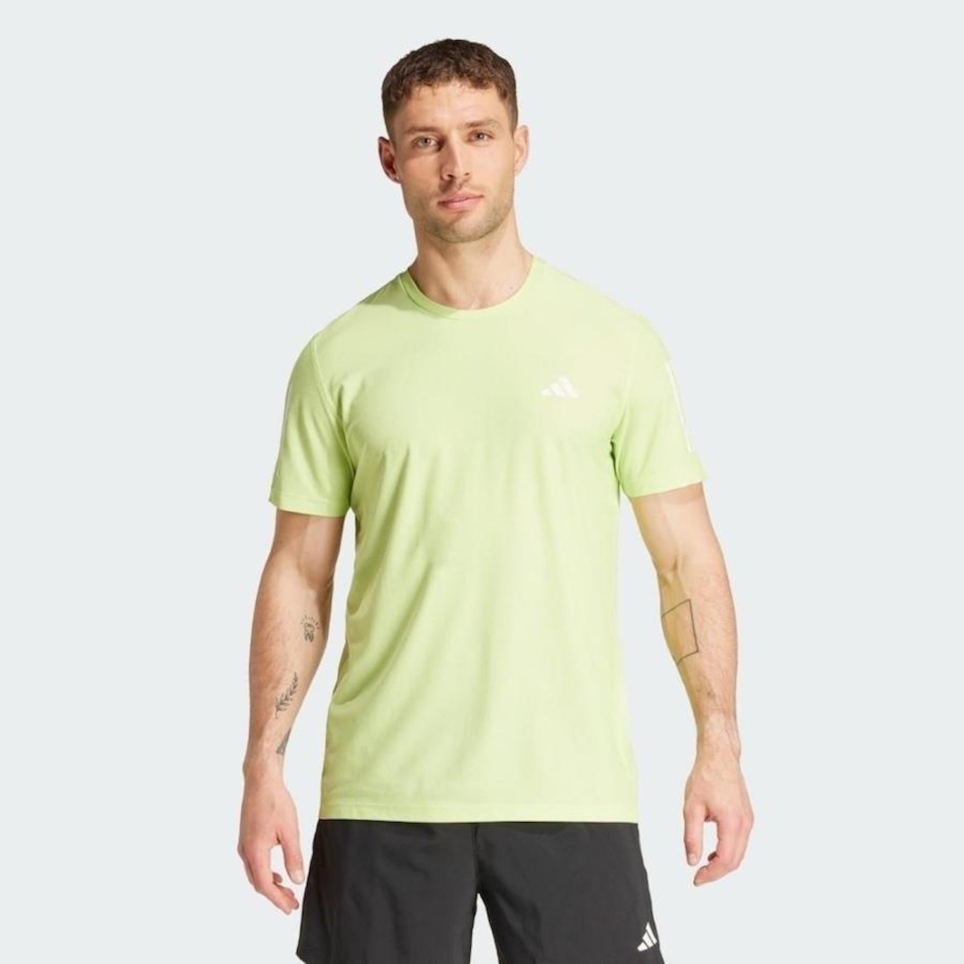 Camiseta adidas Own The Run Base - Masculina - Foto 2