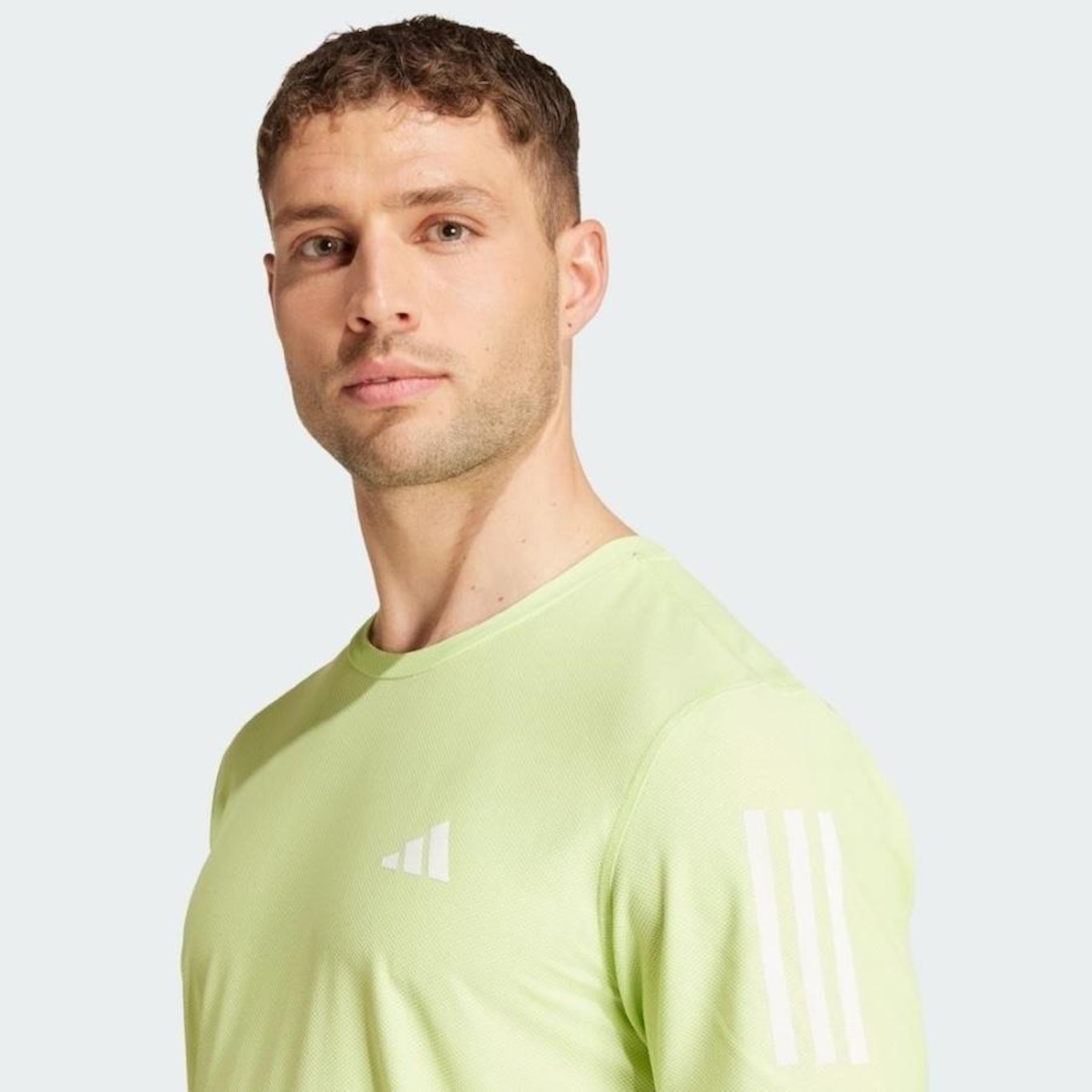 Camiseta adidas Own The Run Base - Masculina - Foto 4