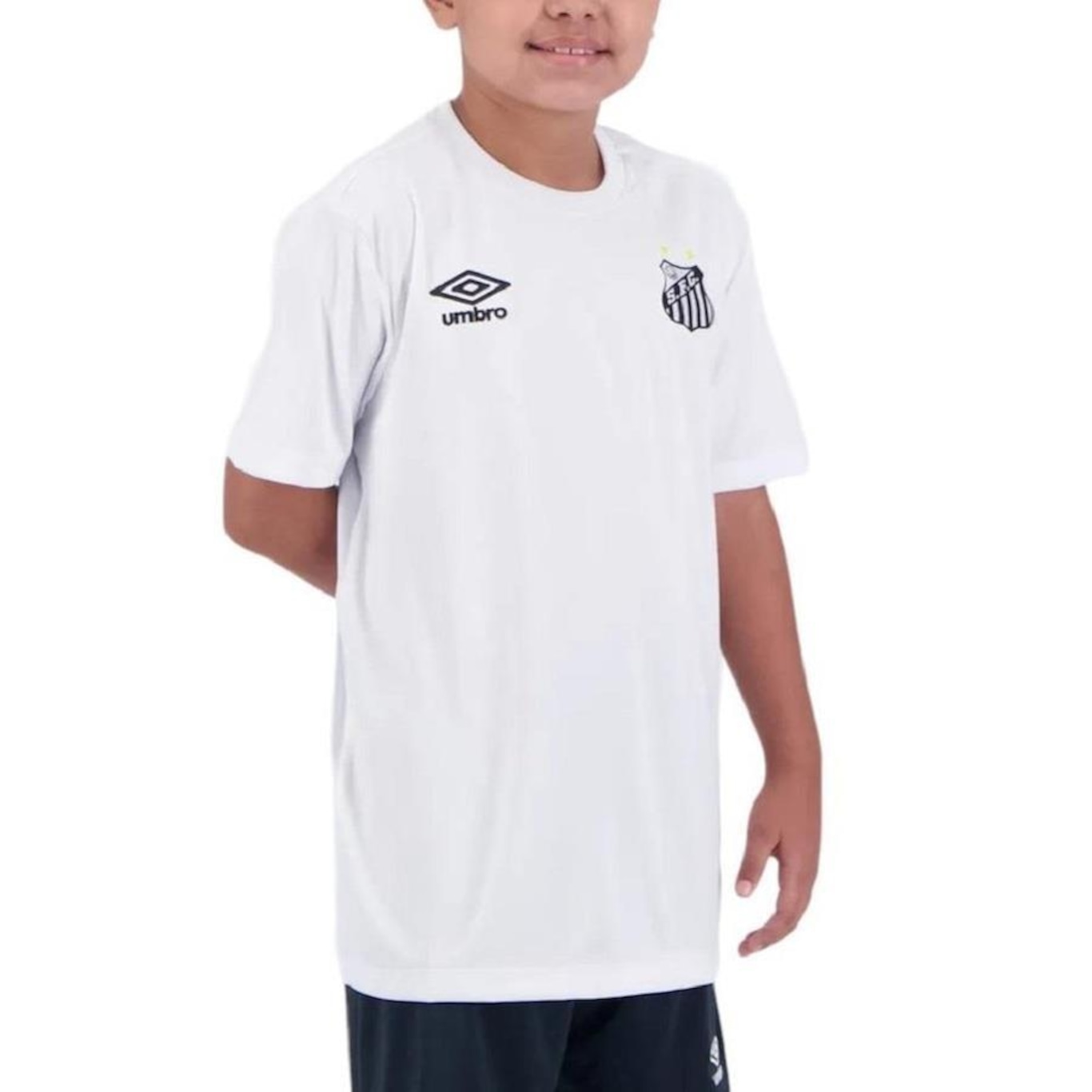 Camisa do Santos Basic Umbro - Infantil - Foto 1