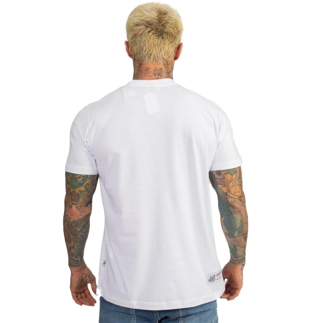 Camiseta do Santos Surf Center Oficial Torcedor - Masculina - Foto 2