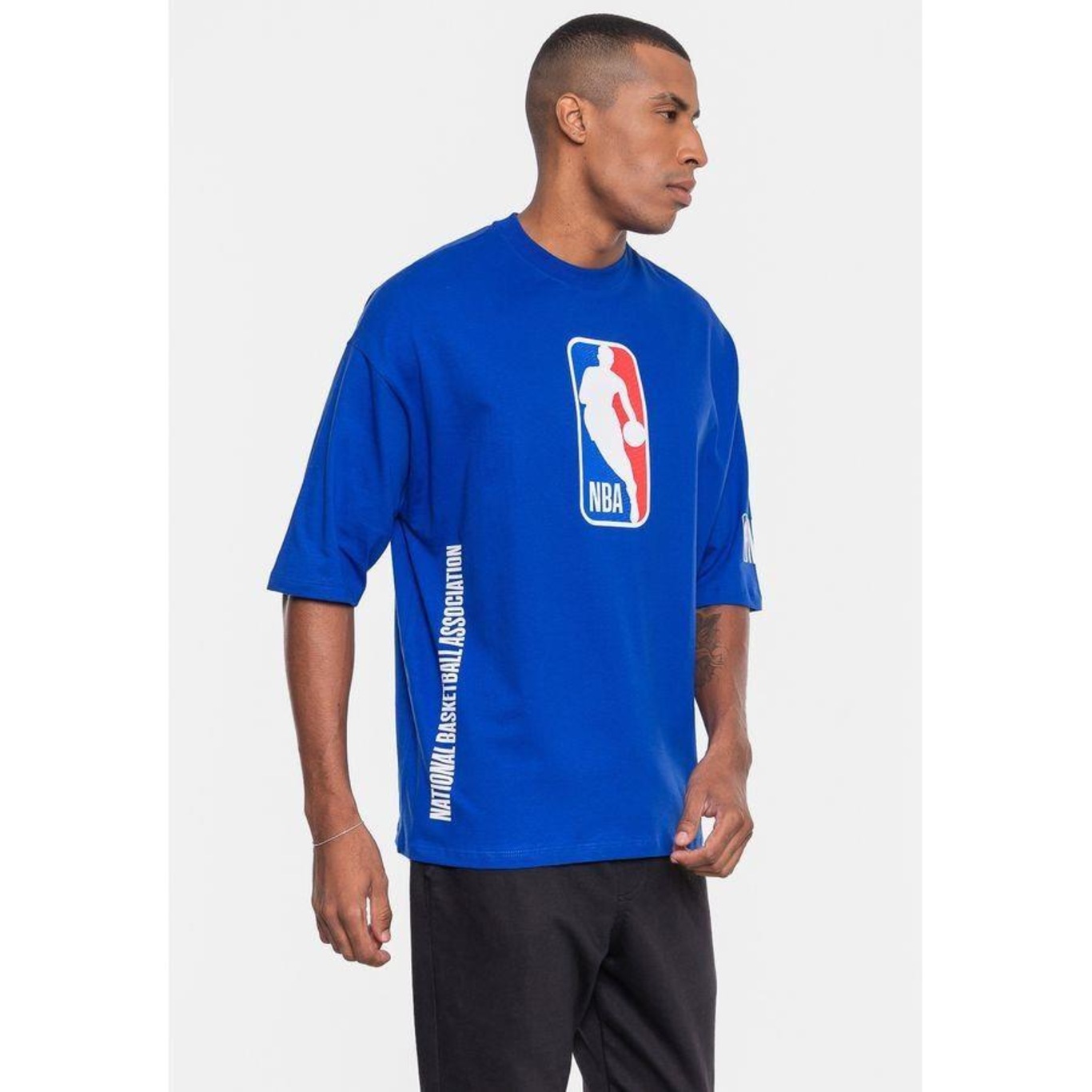 Camiseta Nba Logoman - Masculina - Foto 3