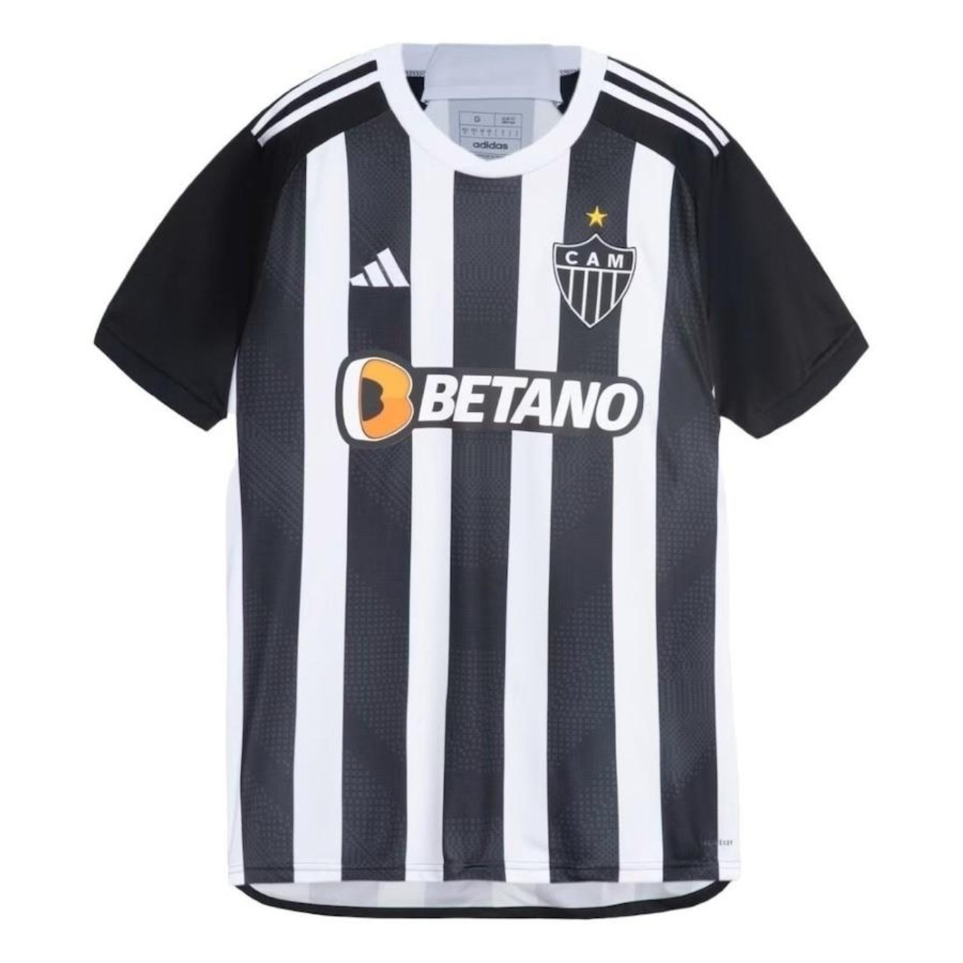 Camisa 1 do Atlético Mineiro 24/25 S/Nº Torcedor adidas - Masculina - Foto 1