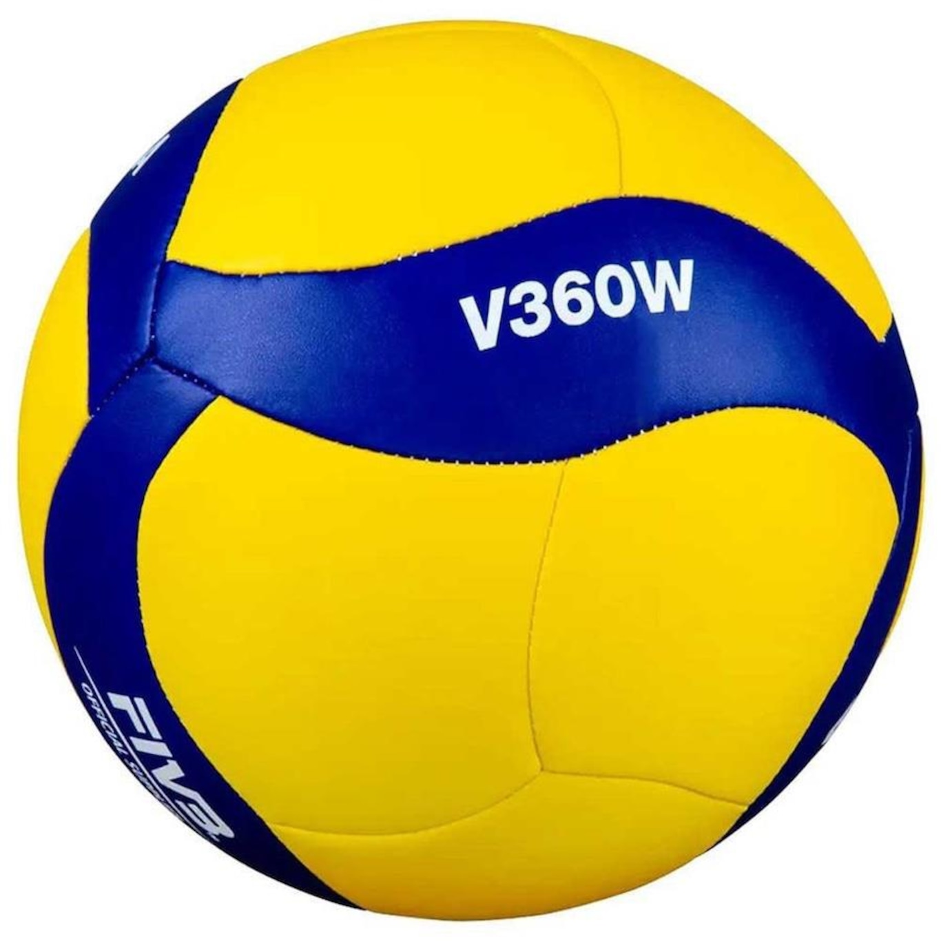 Bola de Vôlei Mikasa V360W FIVB Amarela e Azul